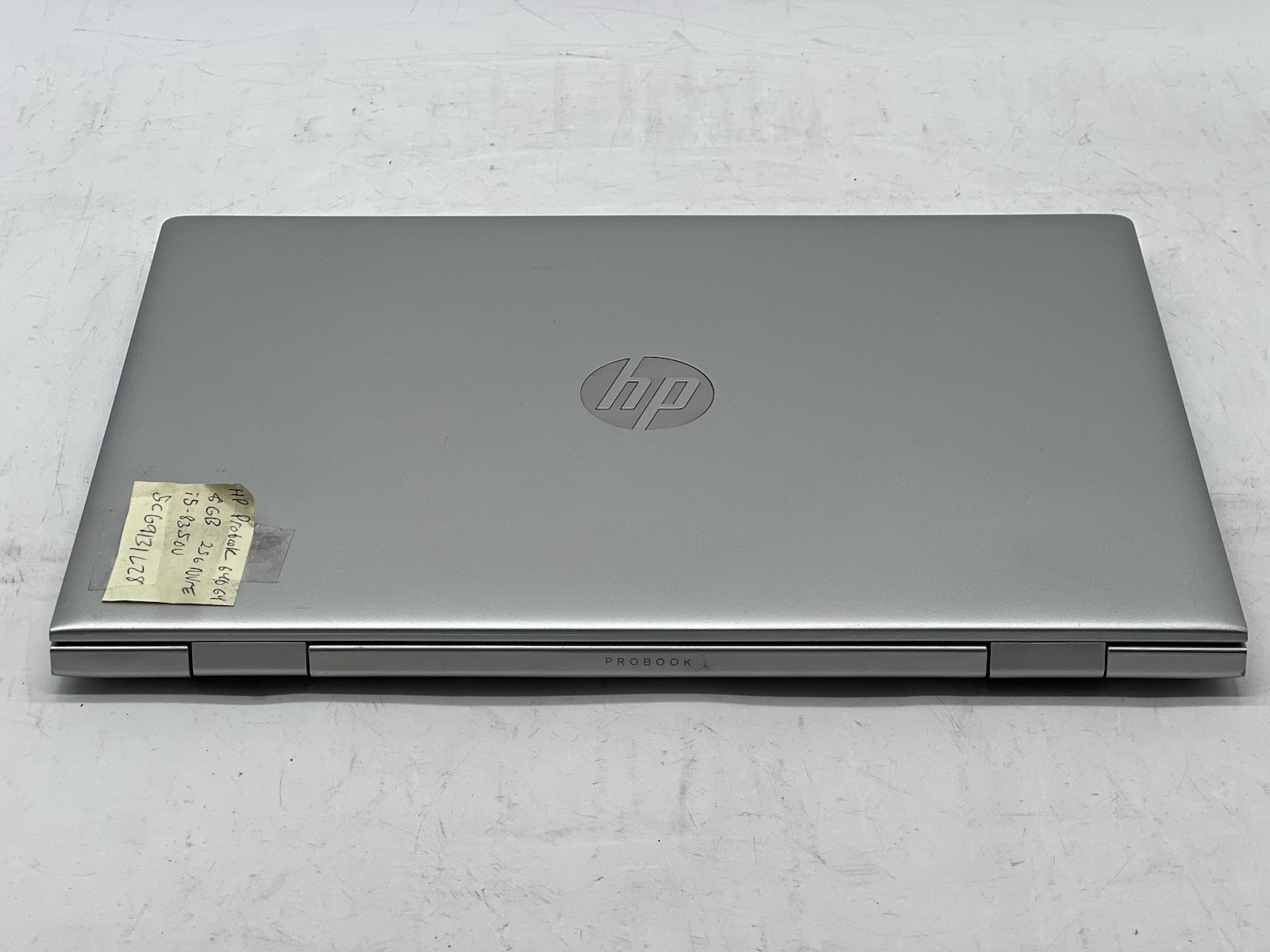 HP ProBook 640 G4, i5-8350U CPU, @ 1.70GHz, 8GB RAM, 256GB NVMe-No OS/AC