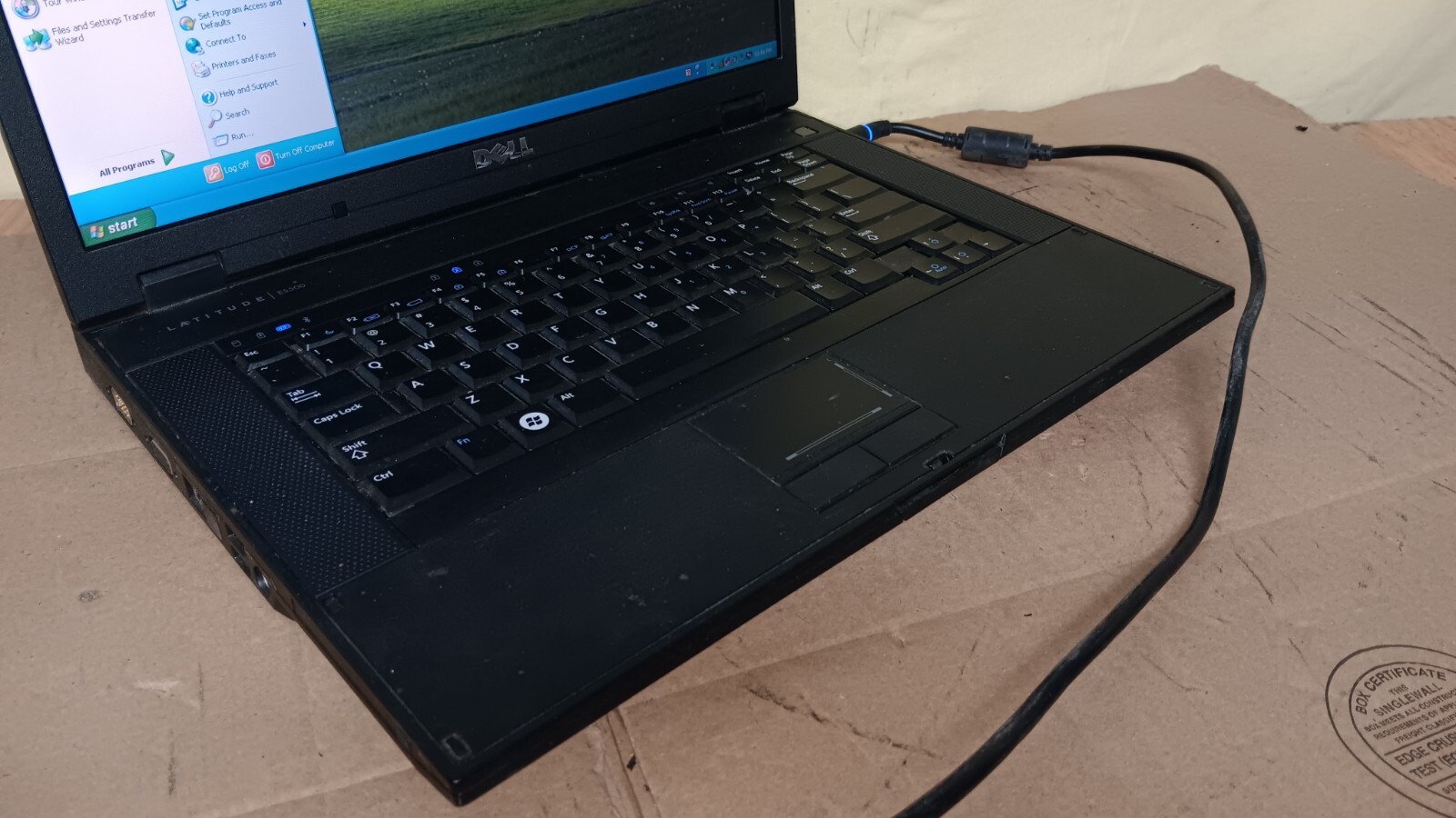 Wireless Dell Latitude E5500 Windows XP Laptop Intel Core 2 Serial port 4GB Ram