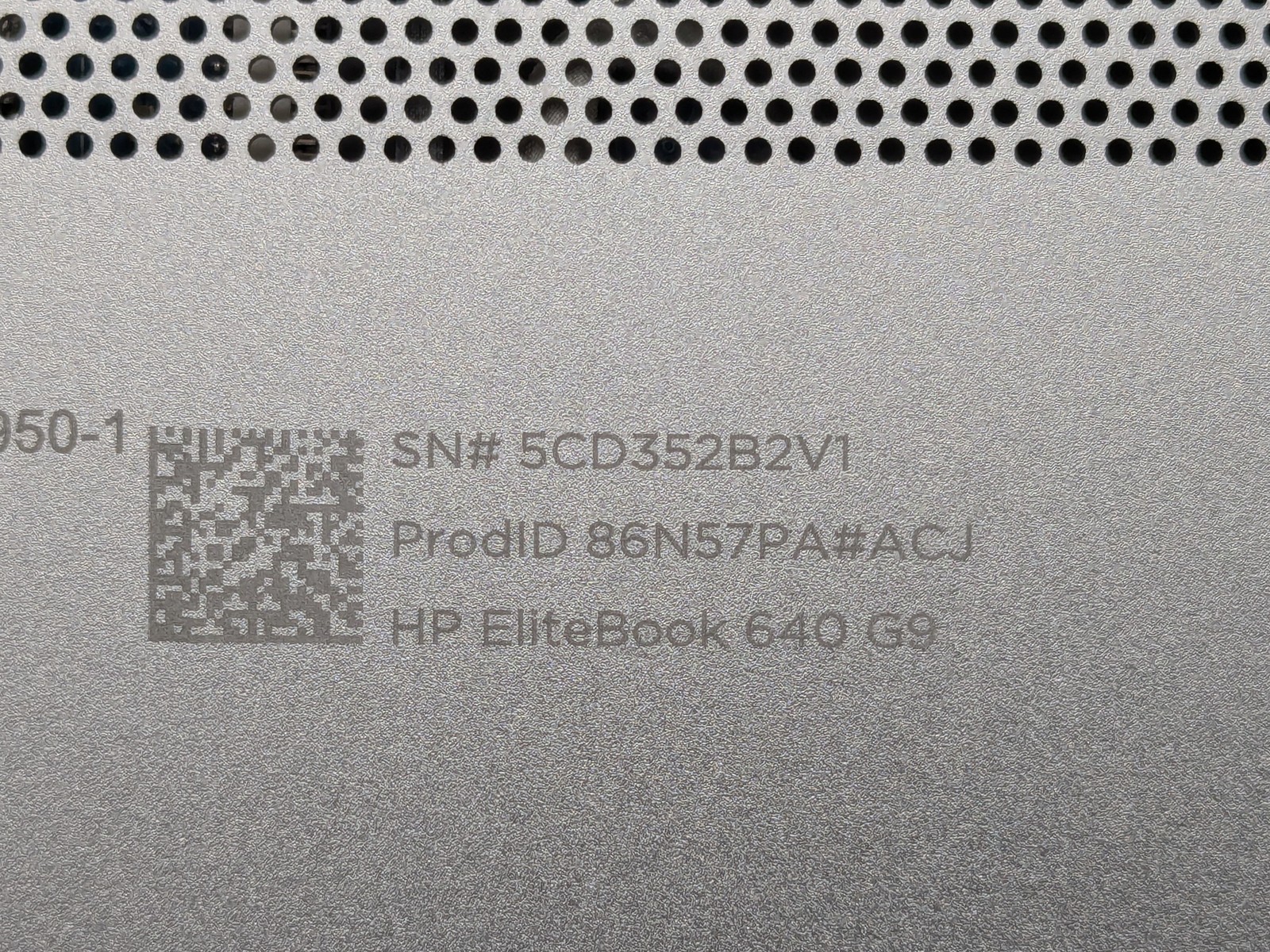 HP EliteBook 640 G9 14″ FHD I7-1265U 512GB SSD 16GB W11P Webcam IRCam Warranty