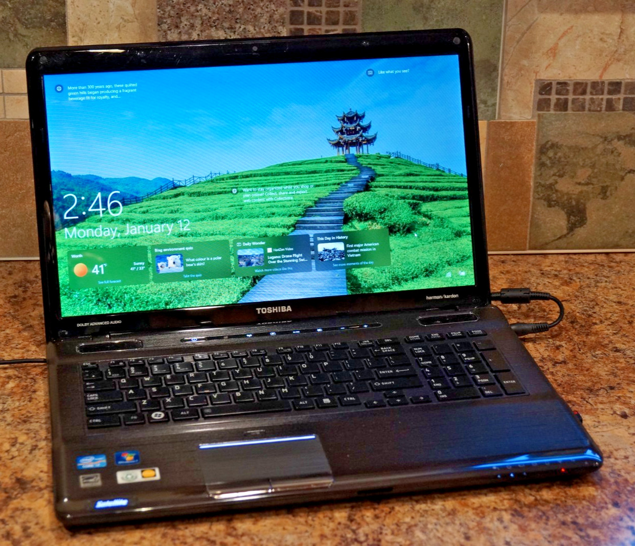Active 22H2 Version WIN10 PRO Toshiba P775-S7215,GEN2 i7@2.00GHz,6GB RAM,720GB