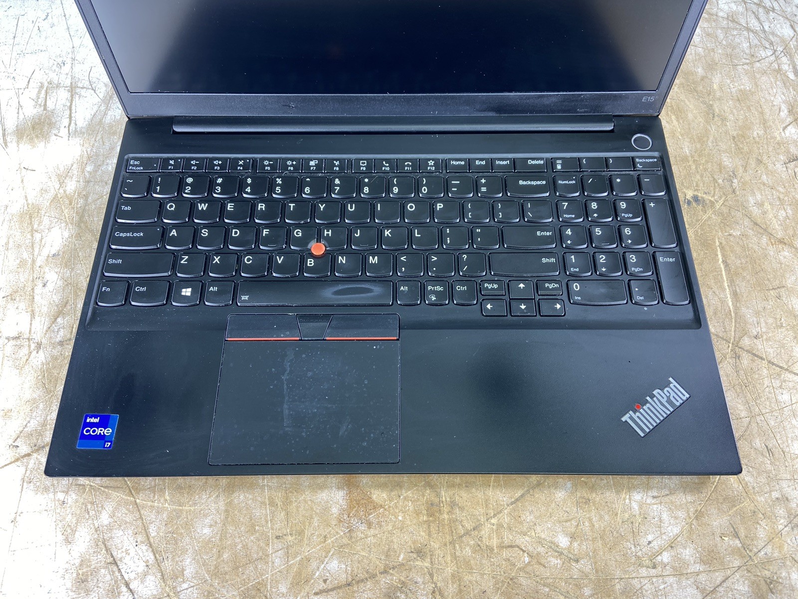 LENOVO THINKPAD E15 GEN 2 i7-1165G7 @ 2.8GHz, 8GB RAM, NO HDD/OS – (FOR PARTS)