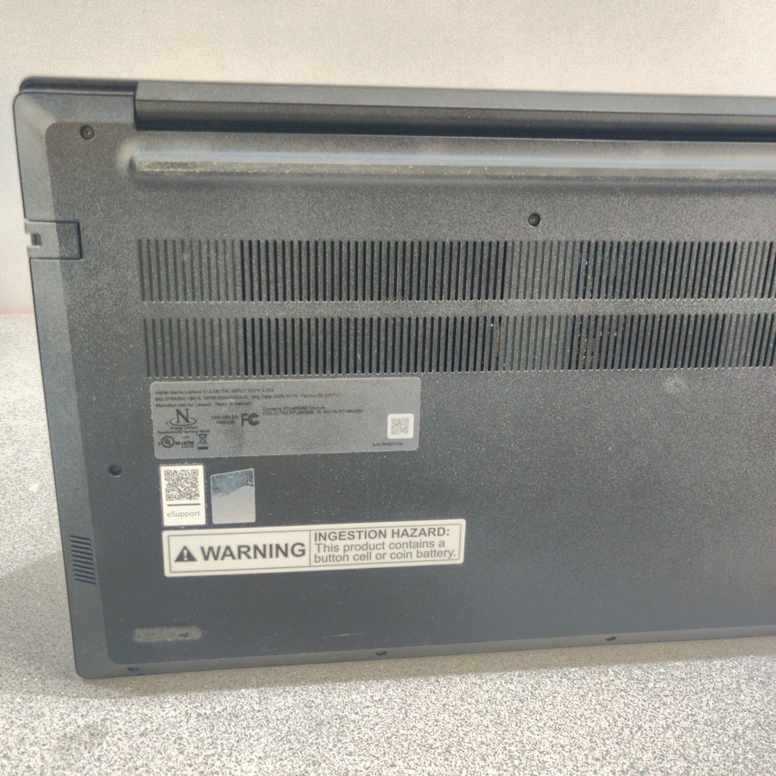 Lenovo V15 G6 ITN, 15″ FHD, N100, 8GB RAM NO SSD/OS/AC ADAPTER – USED