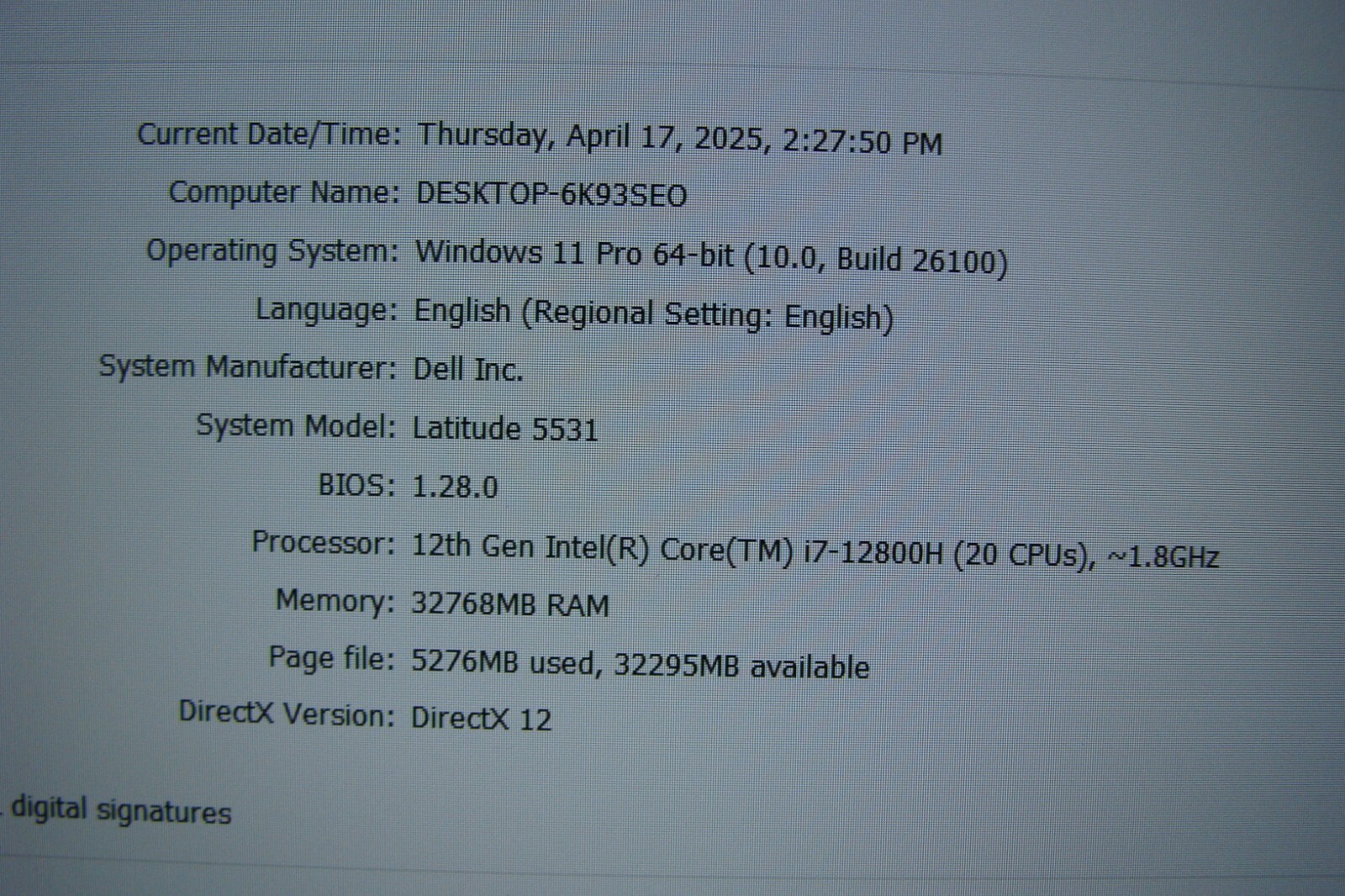 Dell Latitude 5531 15.6″ FHD TOUCH i7-12800H max 4.8GB 32GB 2TB SSD EXL Battery