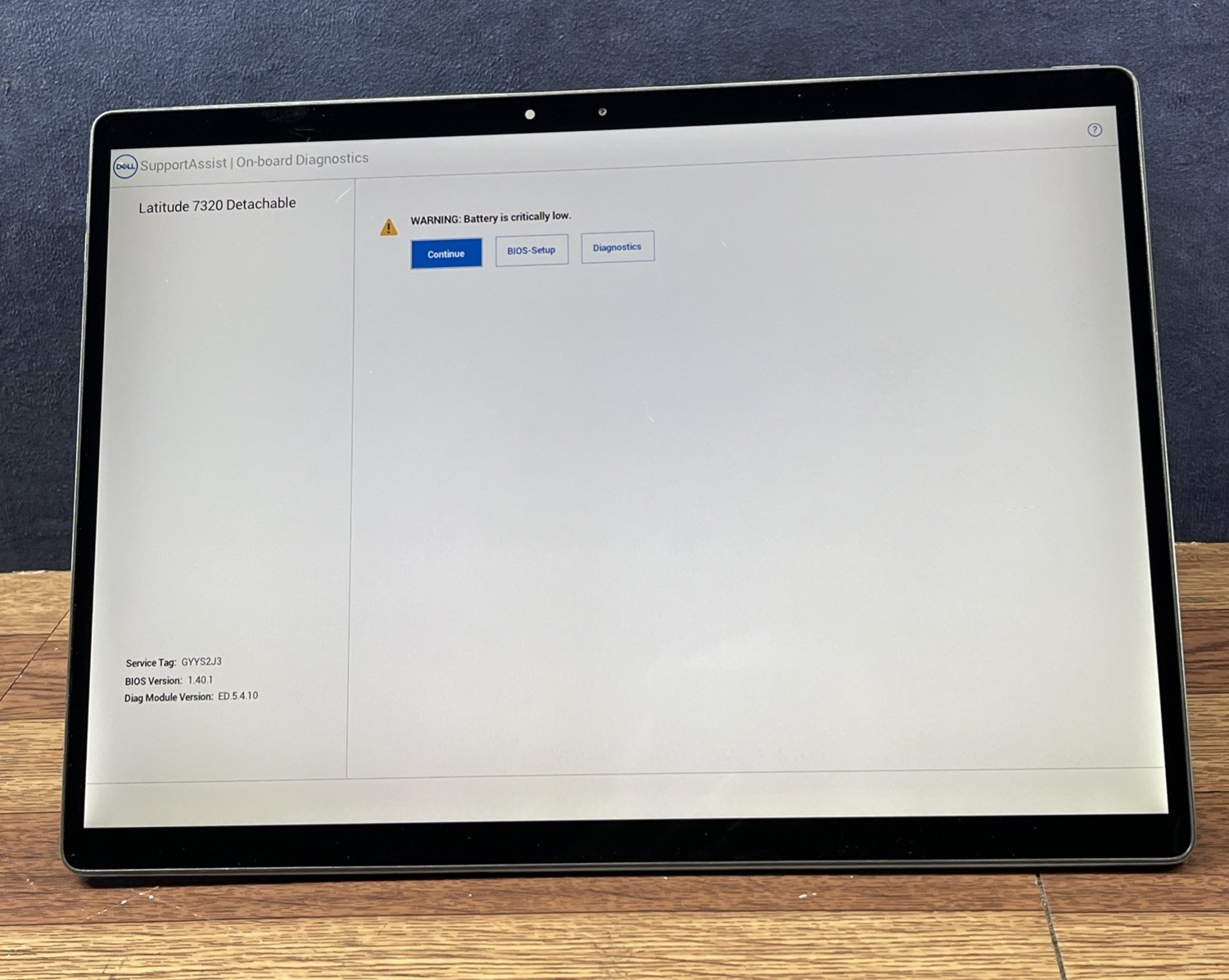 Dell Latitude 7320 Core i5-1140G7 w/IPU 1.10 GHz 16GB RAM 256GB SSD NO OS