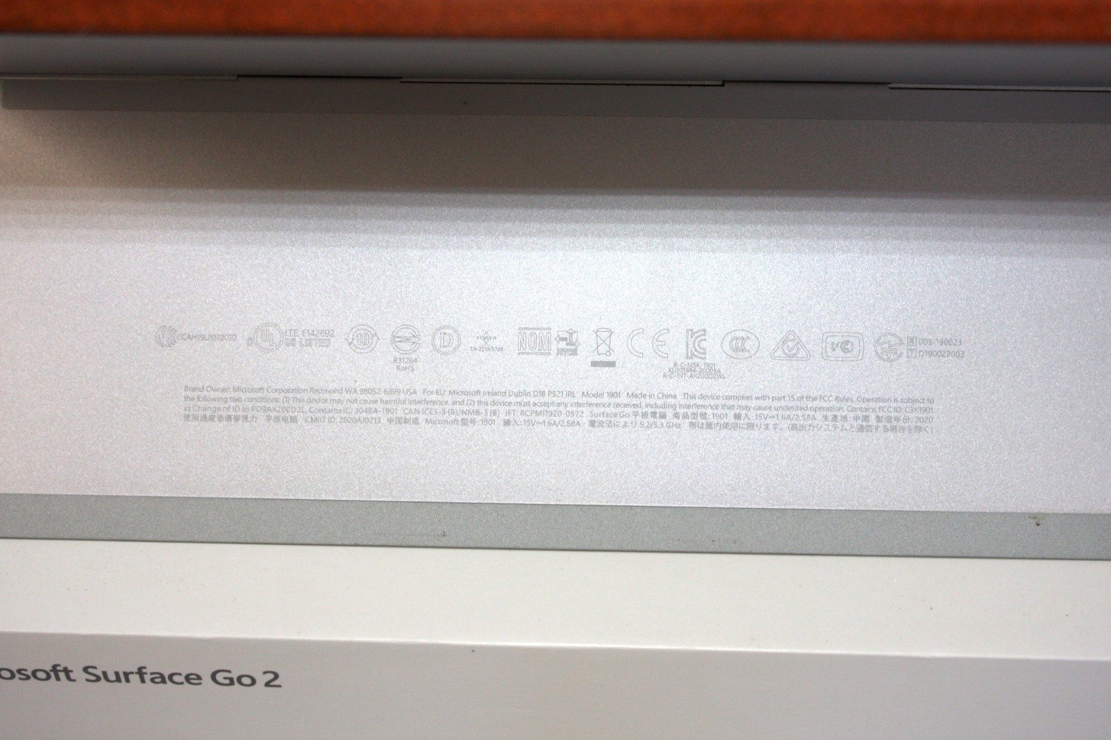 Microsoft Surface Go 2 64GB 4GB Ram Intel Gold Processor With Keyboard