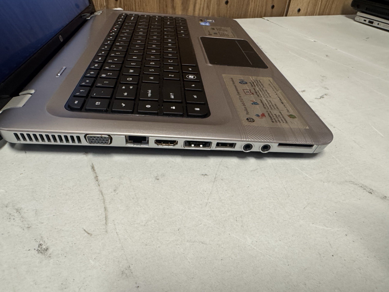 HP Pavilion dv6 i3-2370M 4GB No HDD Boots to BIOS – For Parts/Repair