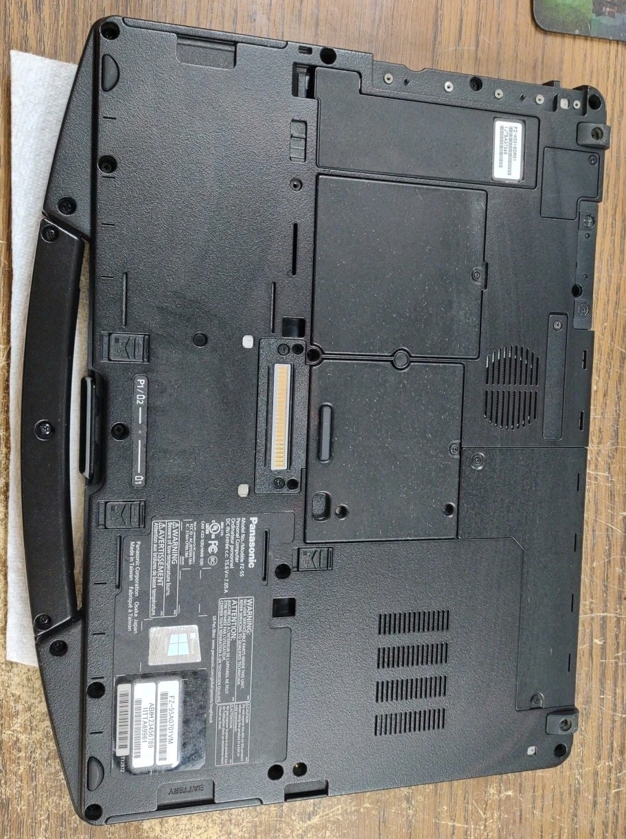 Panasonic ToughBook FZ-55 W/ i5-8365U, 256GB SSD, 16GB RAM. NON TOUCH