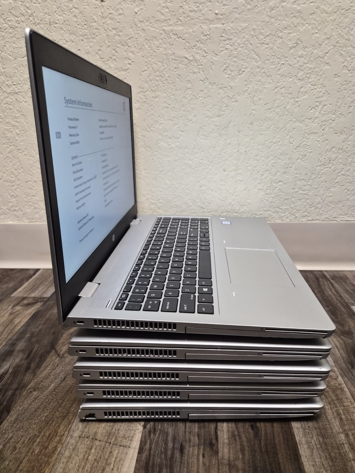 HP ProBook 650 G5 Core I7 8th Gen No SSD No RAM