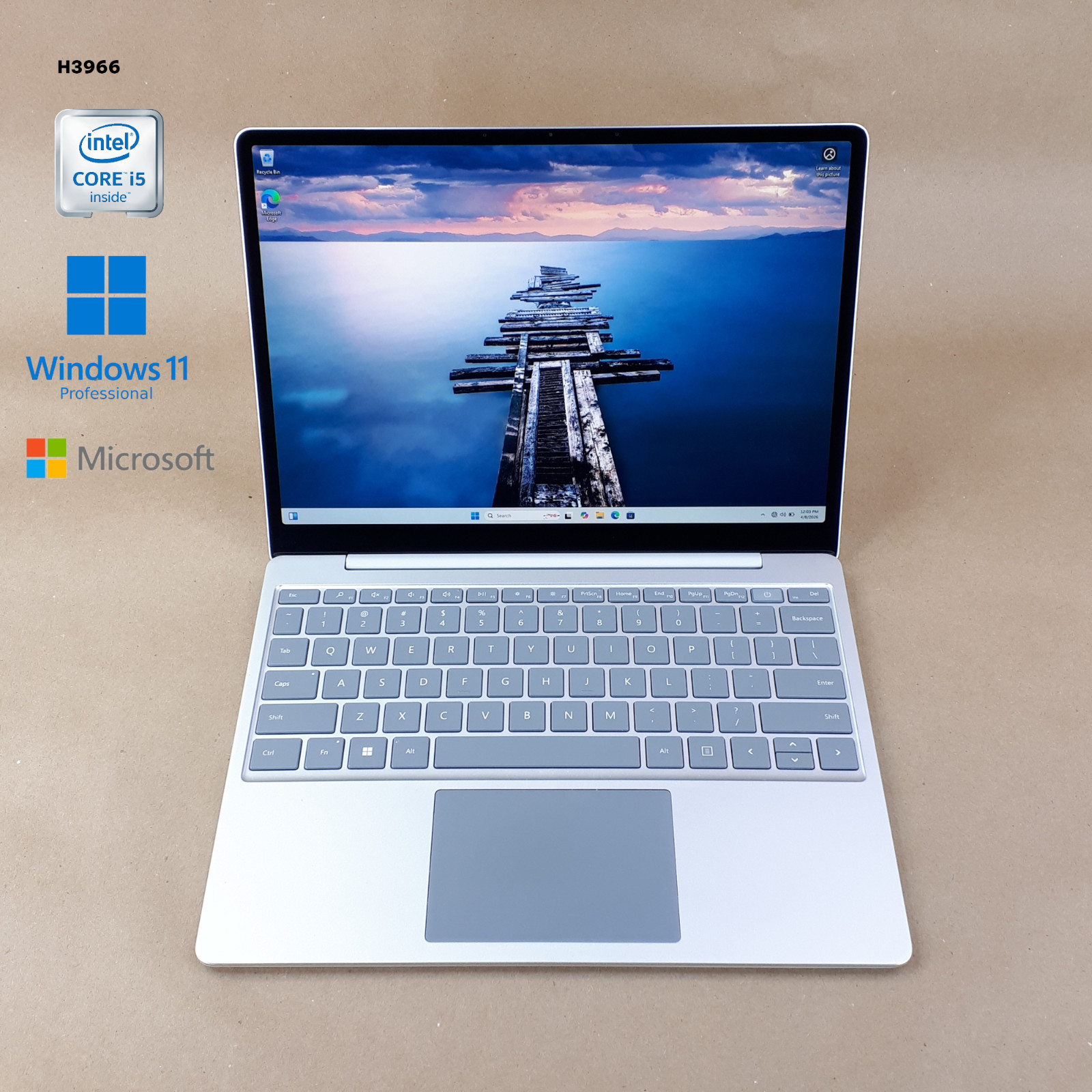 Microsoft Surface Laptop Go 3 2013 Touch i5-1235U 2.50 16GB RAM 256GB W11P H3966