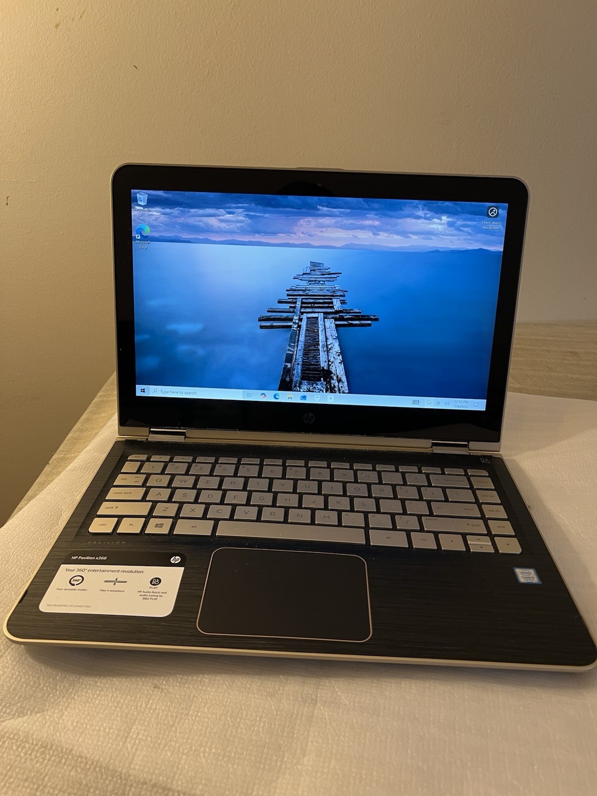 HP Pavilion x360 15-ER0225OD 15.6″ i5-1135G7 2.4GHz 8GB RAM 128GB SSD