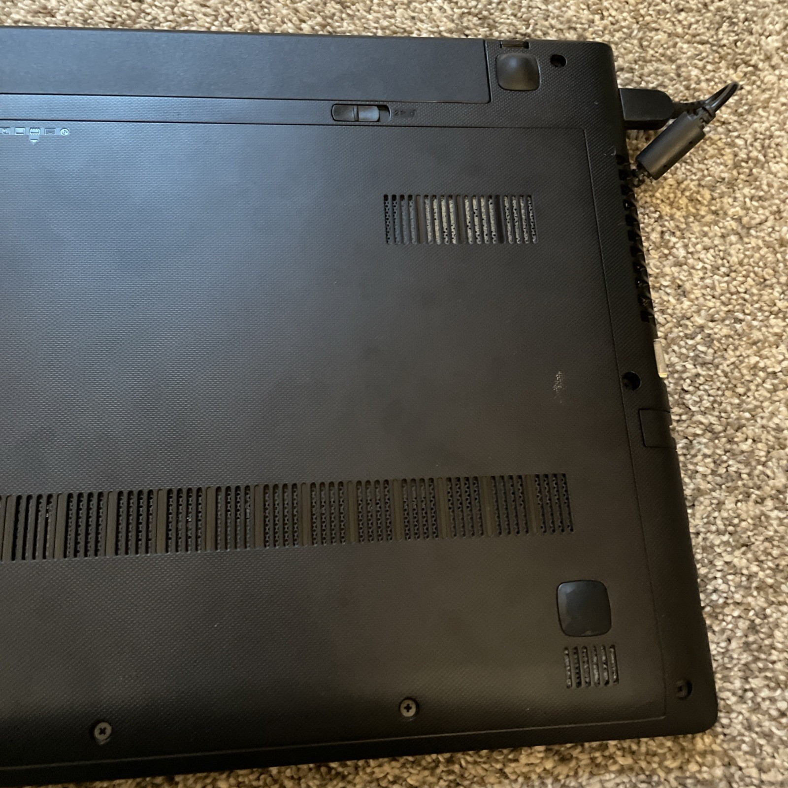 Lenovo G51-35 80M8 Laptop Computer Power Cord Works Factory Reset Screen Spot