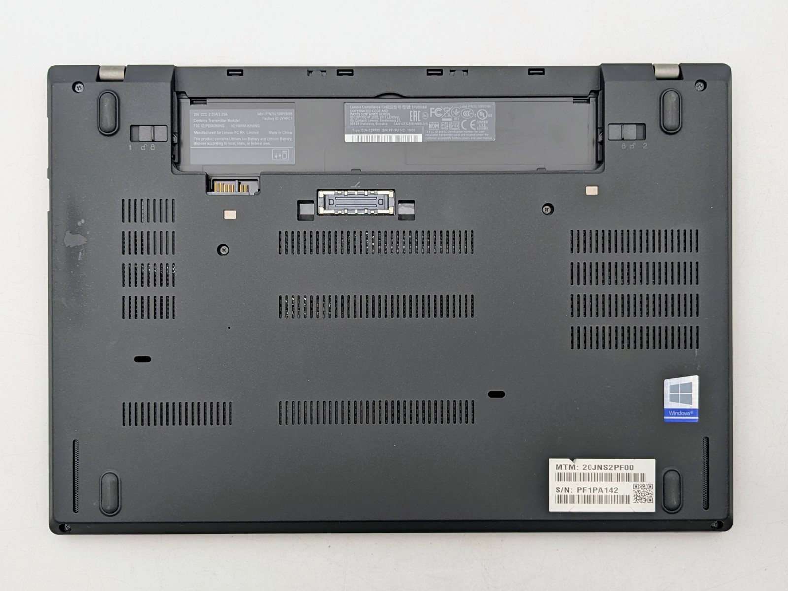 Lenovo ThinkPad T470 14″ FHD I5-6300U 256GB 8GB W10P Backlit FP Reader *READ*