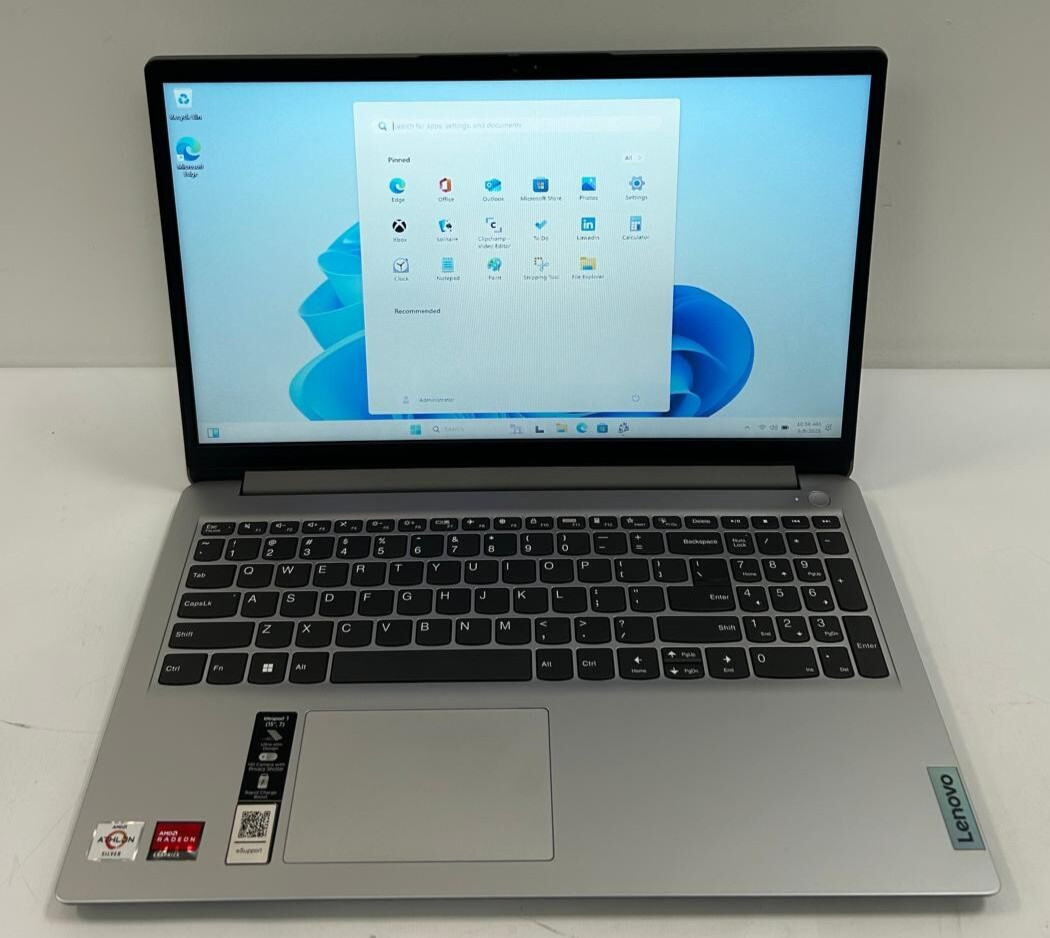Lenovo IdeaPad 1 15.6″ Laptop | AMD Athlon Silver 3050U | 4GB RAM | 128GB eMMC