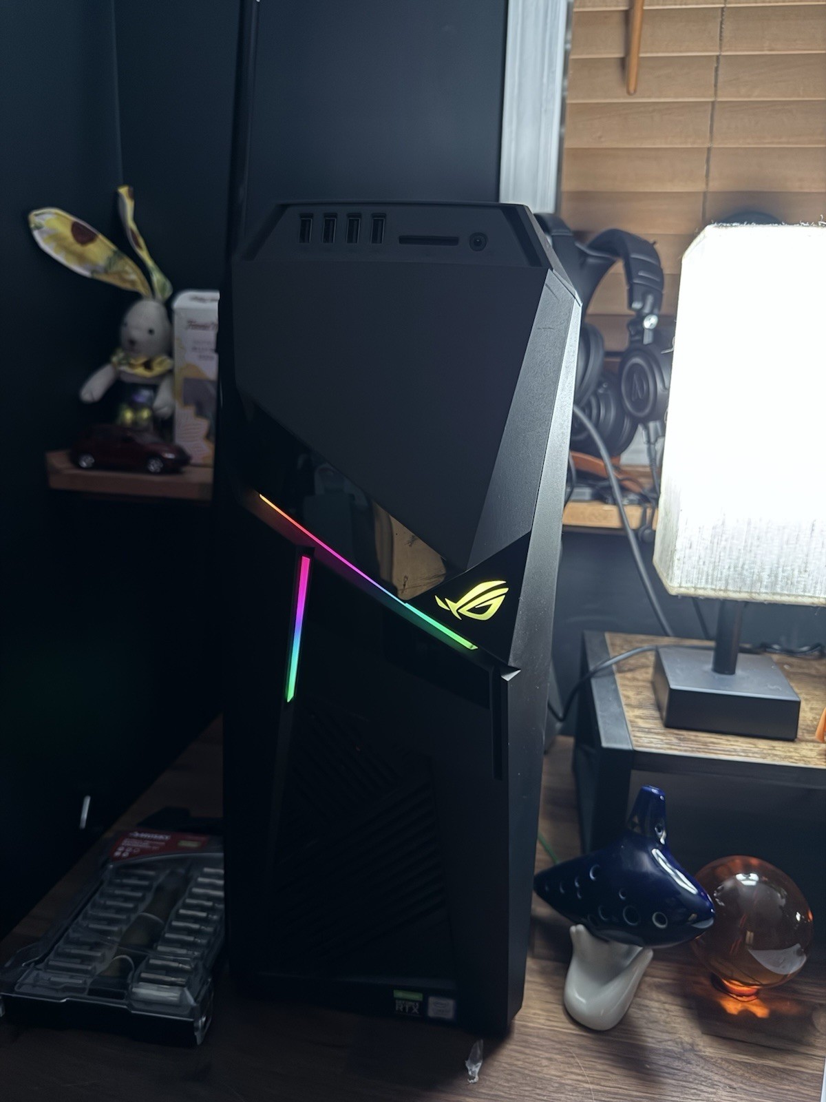 ASUS ROG Strix (1TB+512GB, Intel Core I7 9th Gen., 32GB) Desktop GL12CX