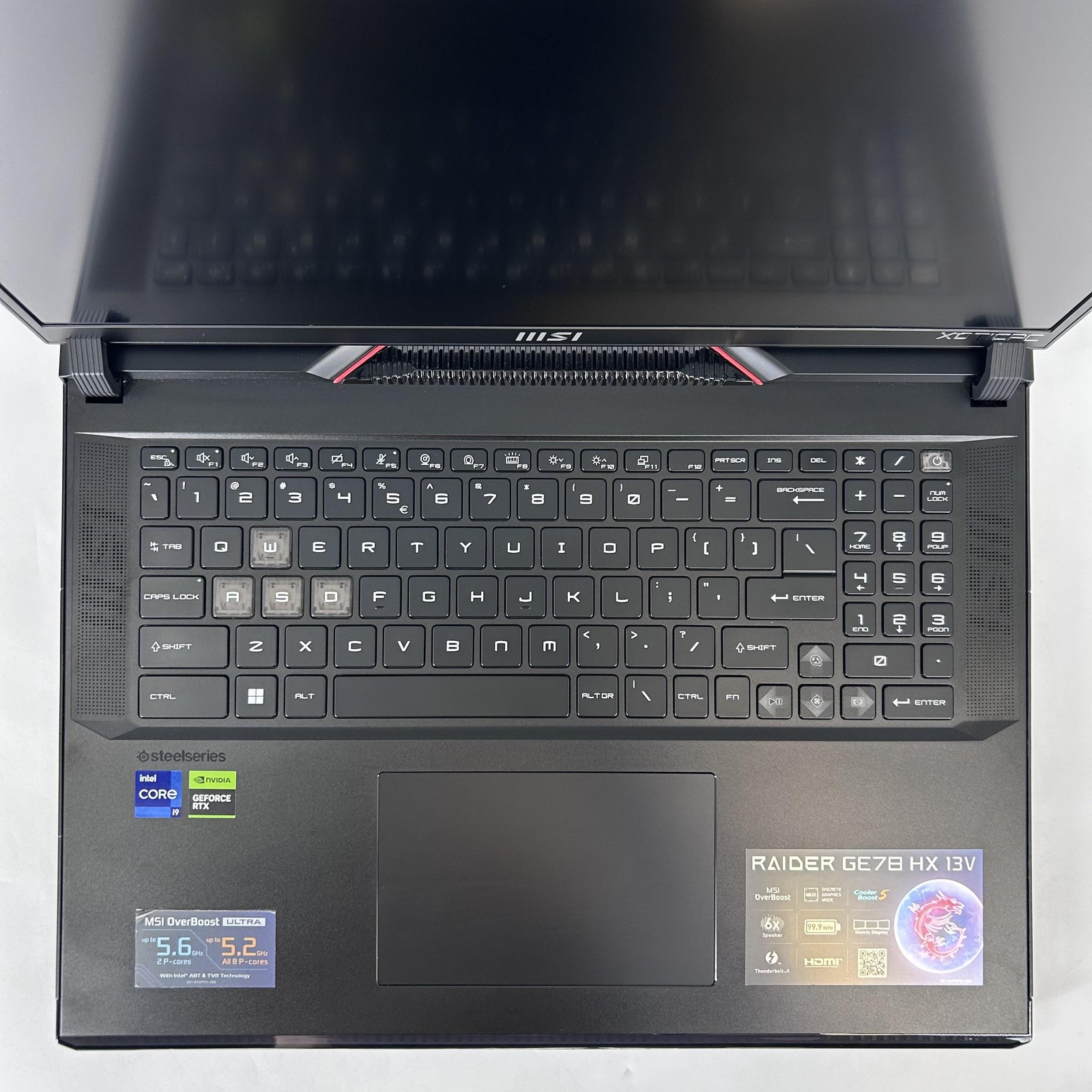 MSI Raider GE78 HX 17 240Hz QHD+ 2.2 GHz i9-13980HX 32GB 1TB SSD NVIDIA RTX 4080