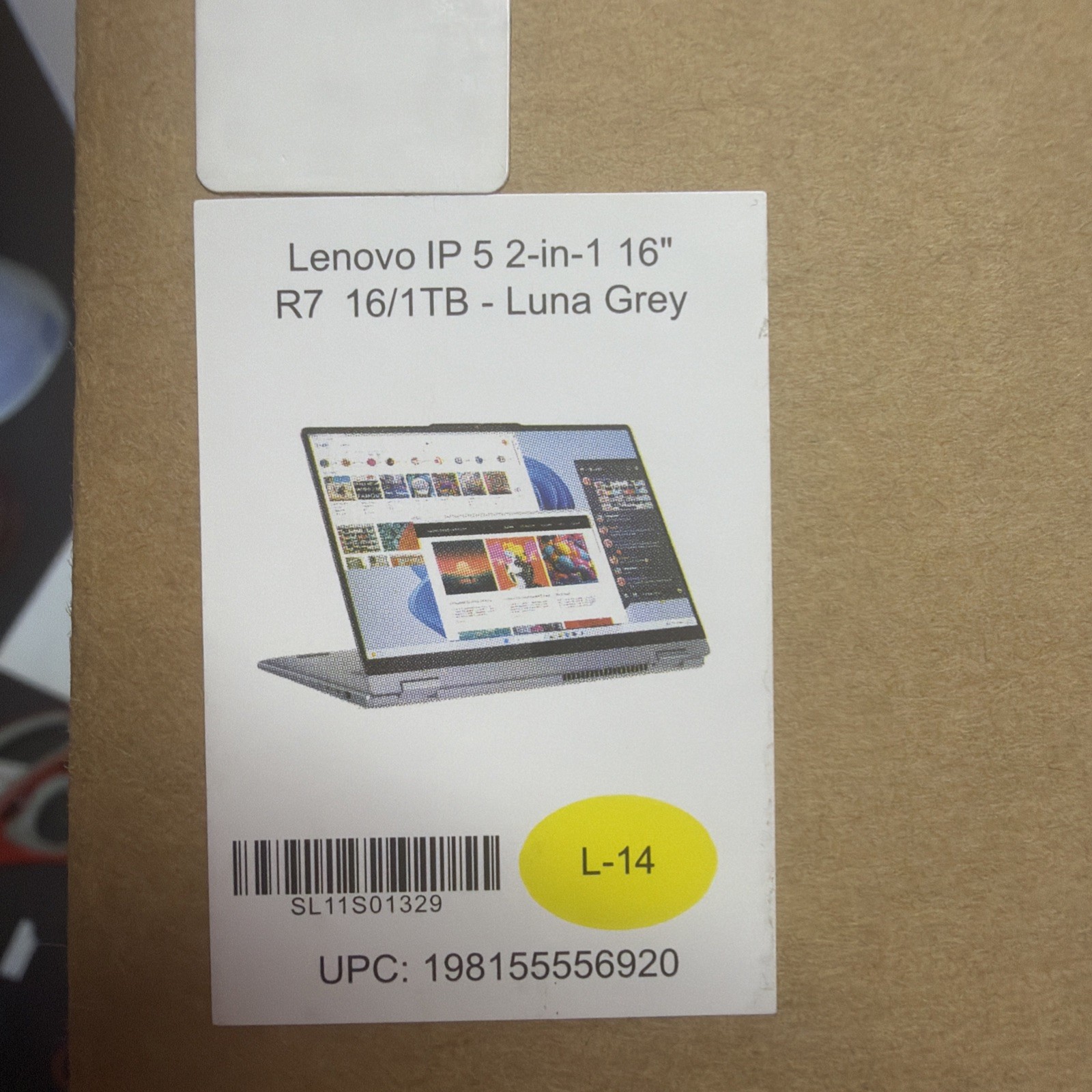Lenovo IdeaPad 5 16″ Touchscreen 2-in-1 Laptop, Ryzen 7, 16GB, 1TB SSD, 83DS0056