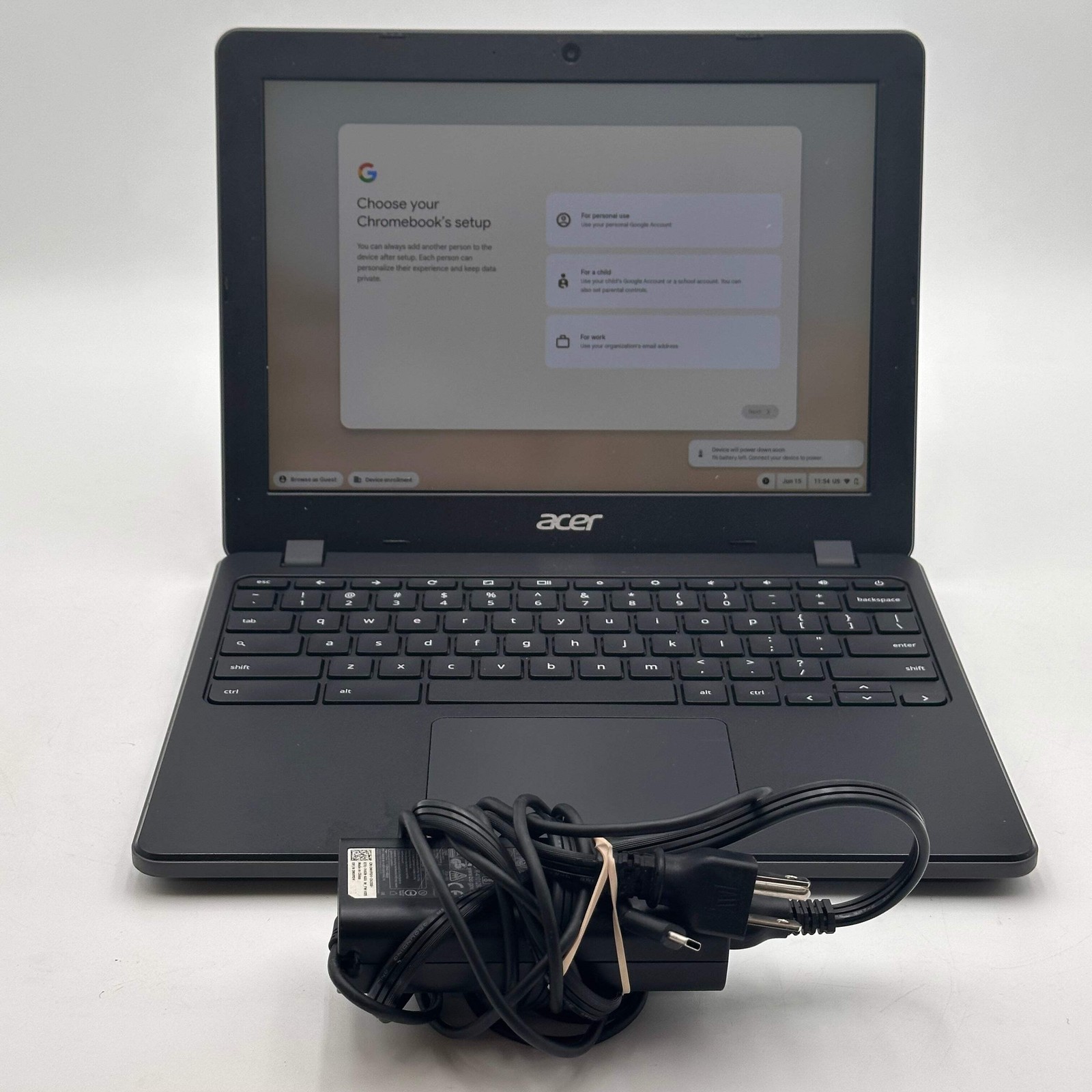 Acer Chromebook 712 C871 12″ Laptop, 1GB RAM, 2TB, Black