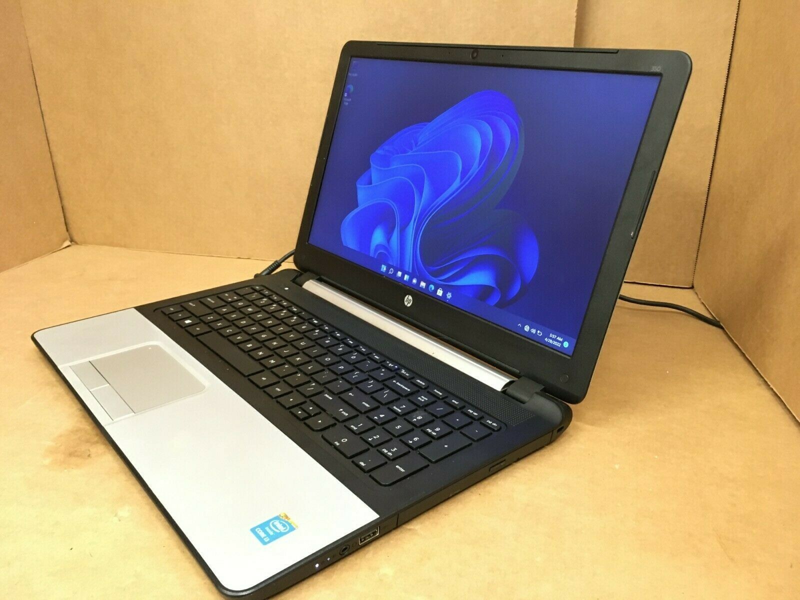 HP 350 G1 LAPTOP 15.6″ i3-4005U, 1.7Ghz 4GB 500GB, WEB CAM, WINDOWS 11 PRO