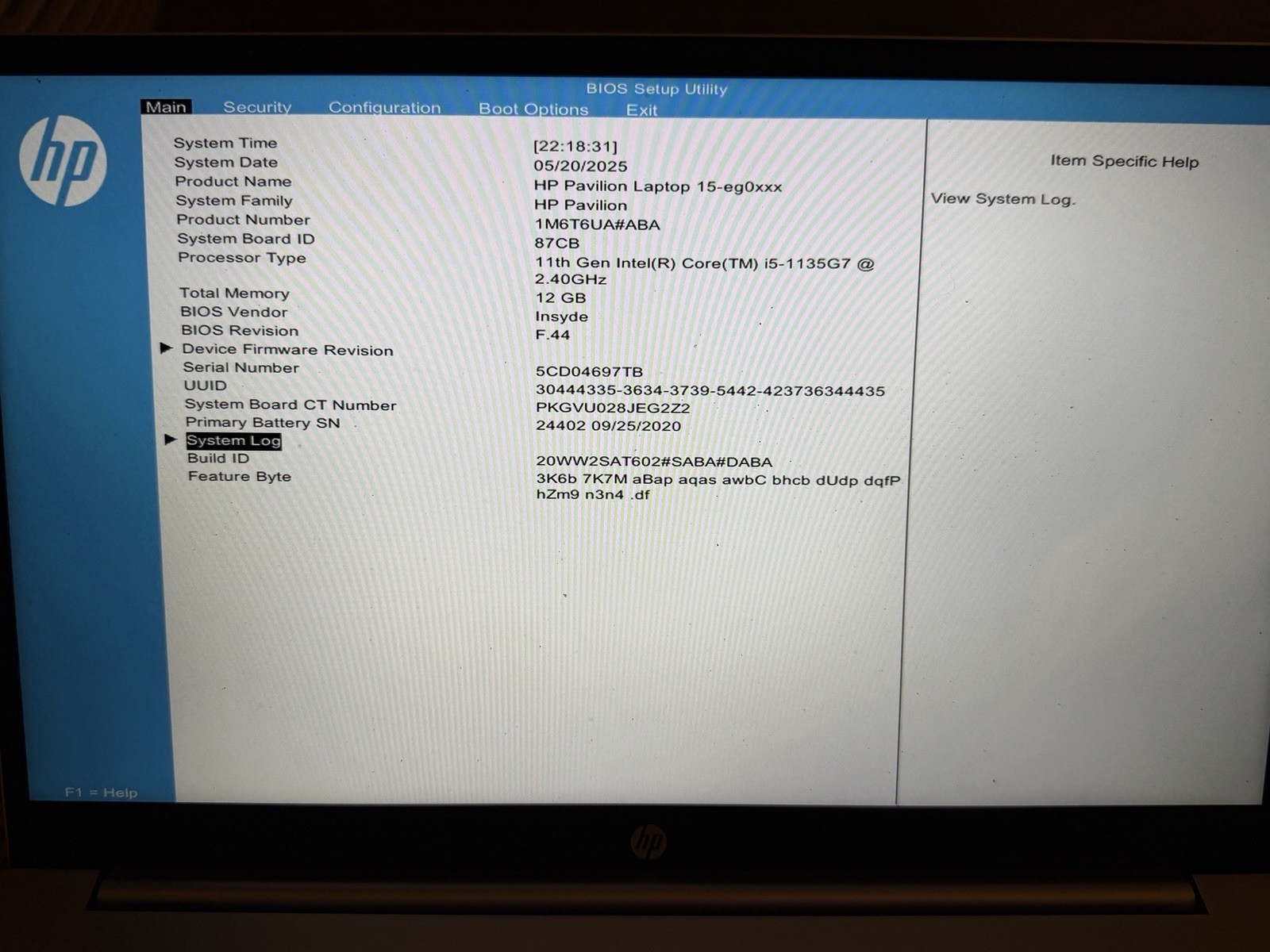 HP Pavilion x360 / i5 11th Gen / No RAM / No Drive or OS / No AC / TESTED