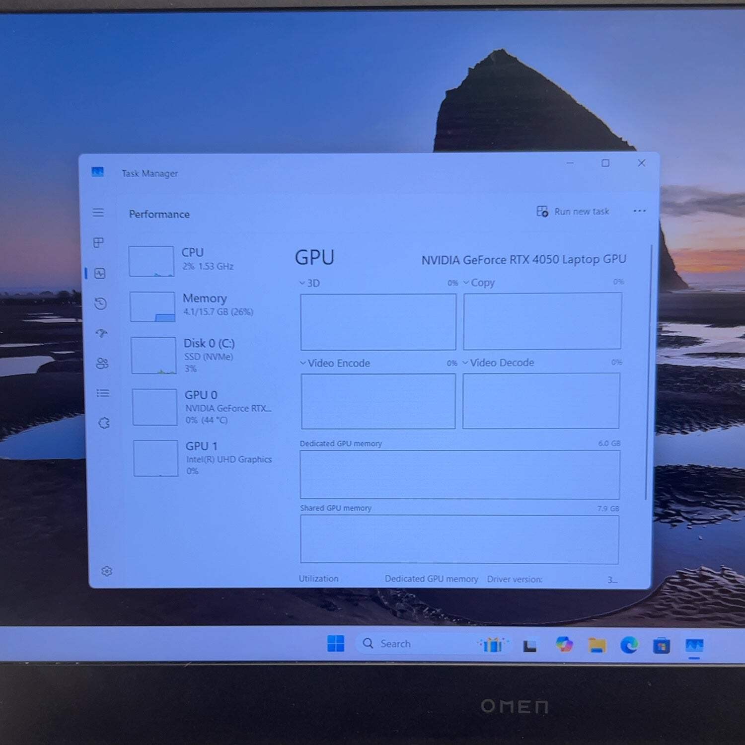 HP Omen 16-WD0008CA 16.2″ i5-13420H 2.1GHz 16GB RAM 1TB SSD GeForce RTX 4050