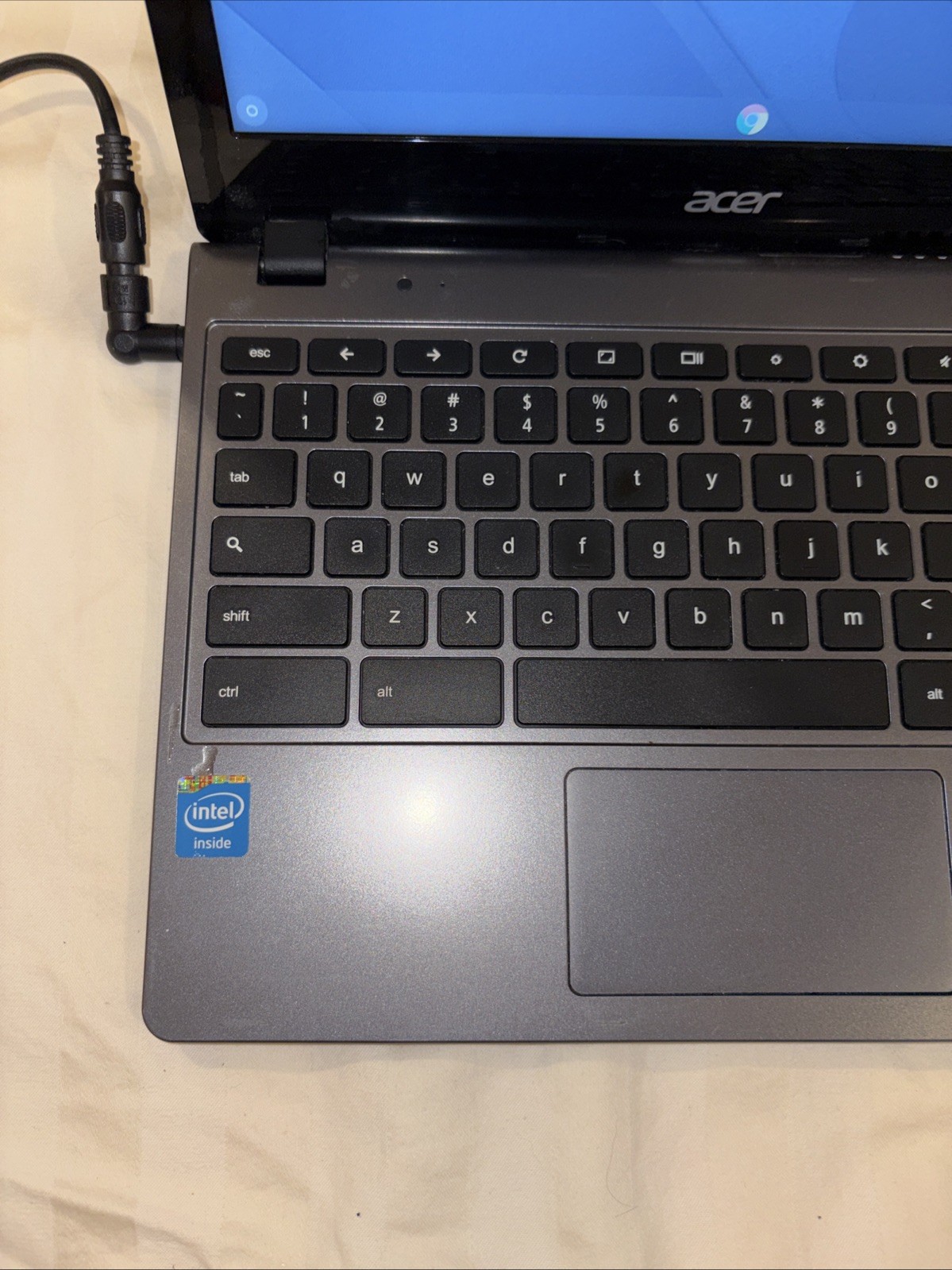 Acer C720-2800 ZHN Chromebook 64GB M.2 NGFF SSD Gray Celeron 2955U 4GB RAM