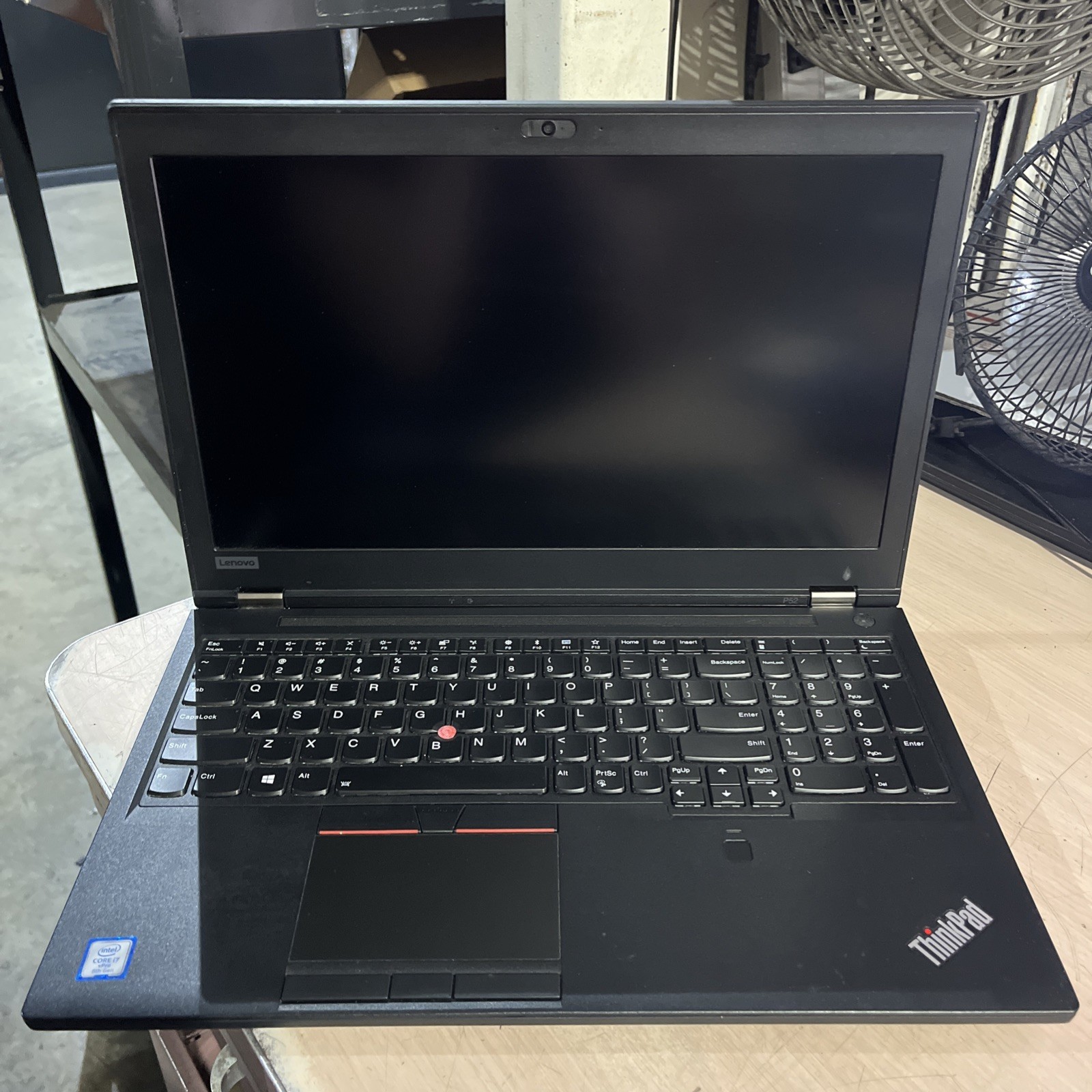 LENOVO THINKPAD P52 INTEL CORE I7-8850H 2.60GHZ 16GB RAM NO HD