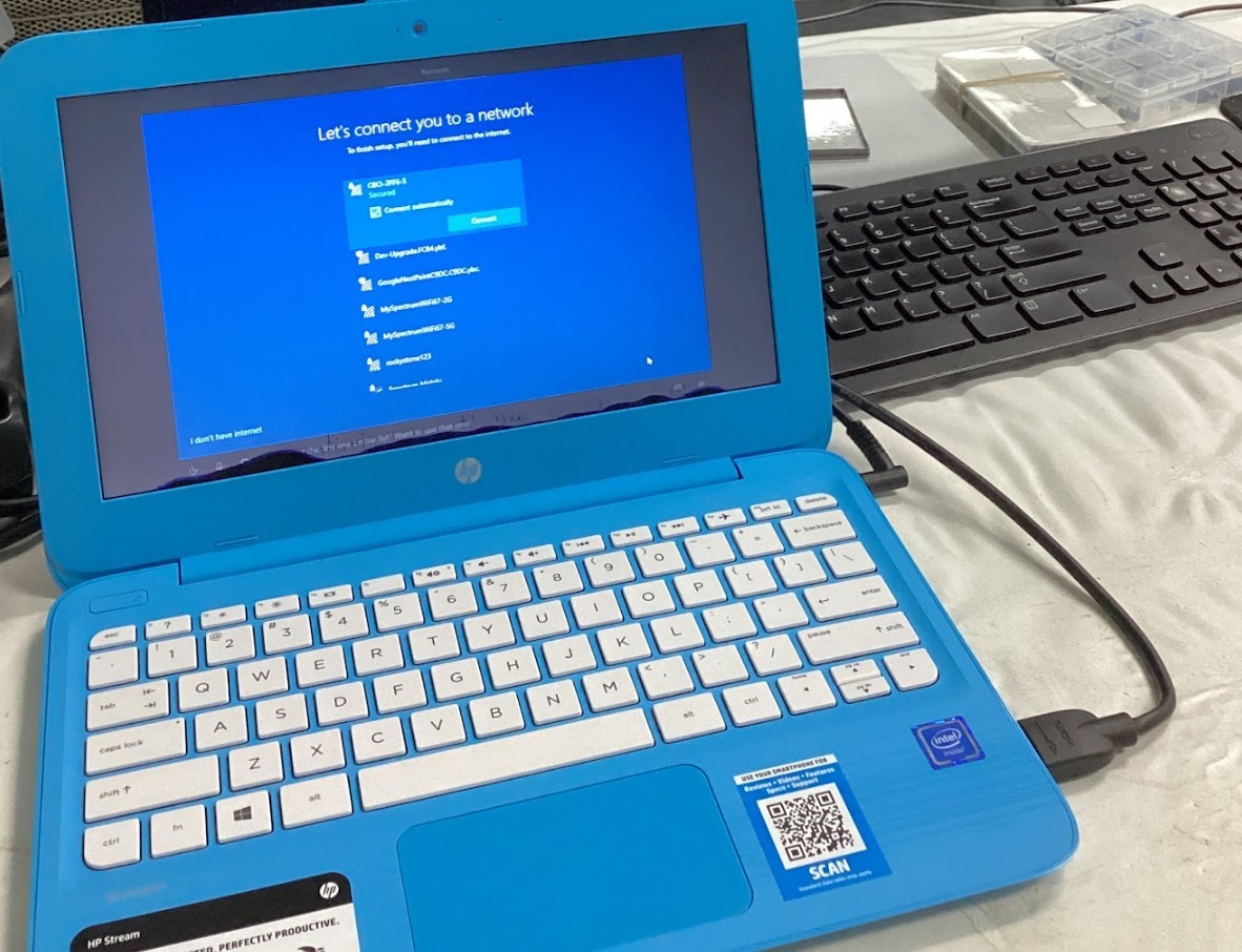 HP Stream 11 11.6″ Netbook Intel Celeron N400 4GB 32GB Intel Celeron N4000, used