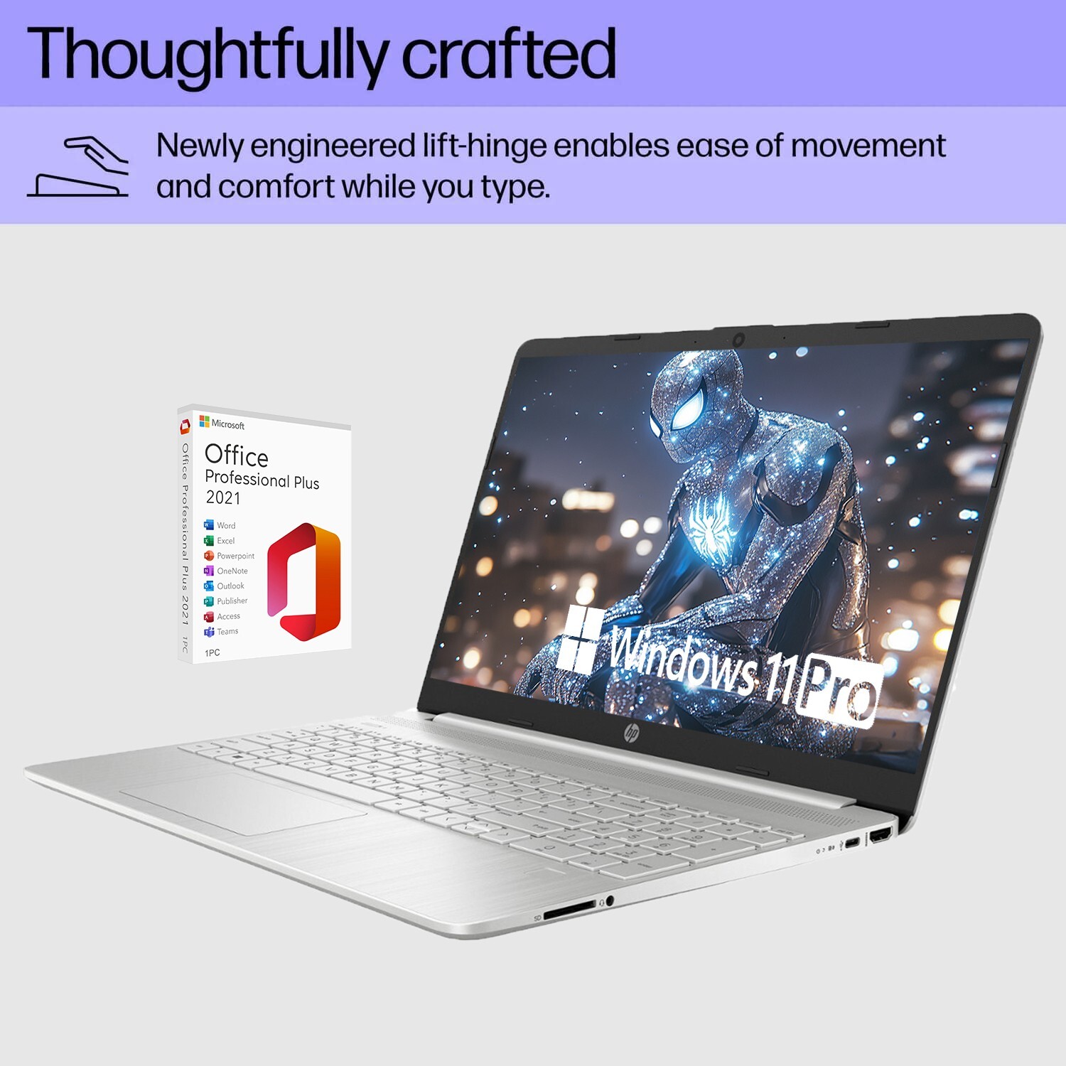 HP Laptop 15.6″ Touchscreen Intel i3 Upto 32GB RAM &2TB SSD Windows11 PRO&OFFICE