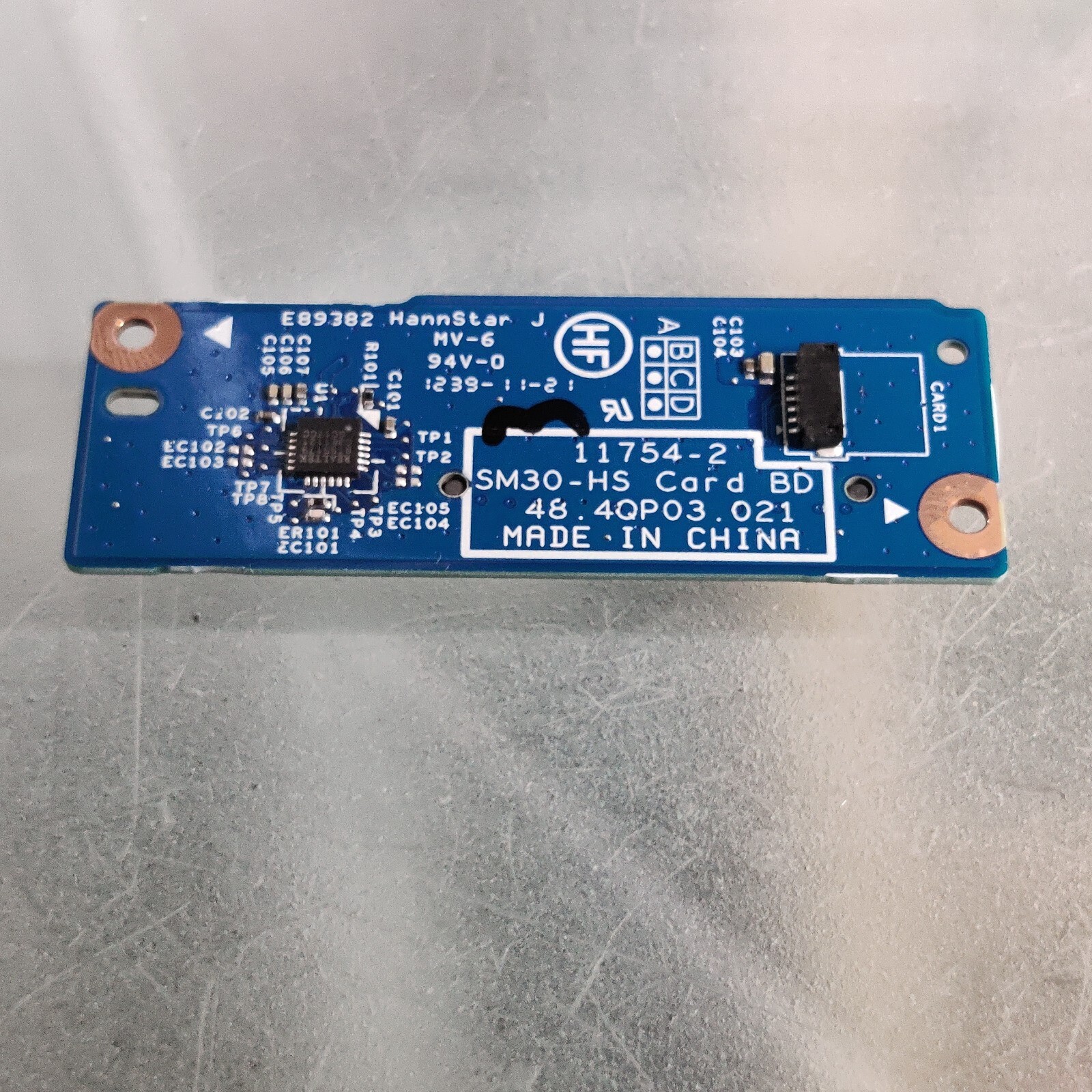 ACER ASPIRE S3-391 S3-371 331 SD CARD SD READER 48.4QP03.021