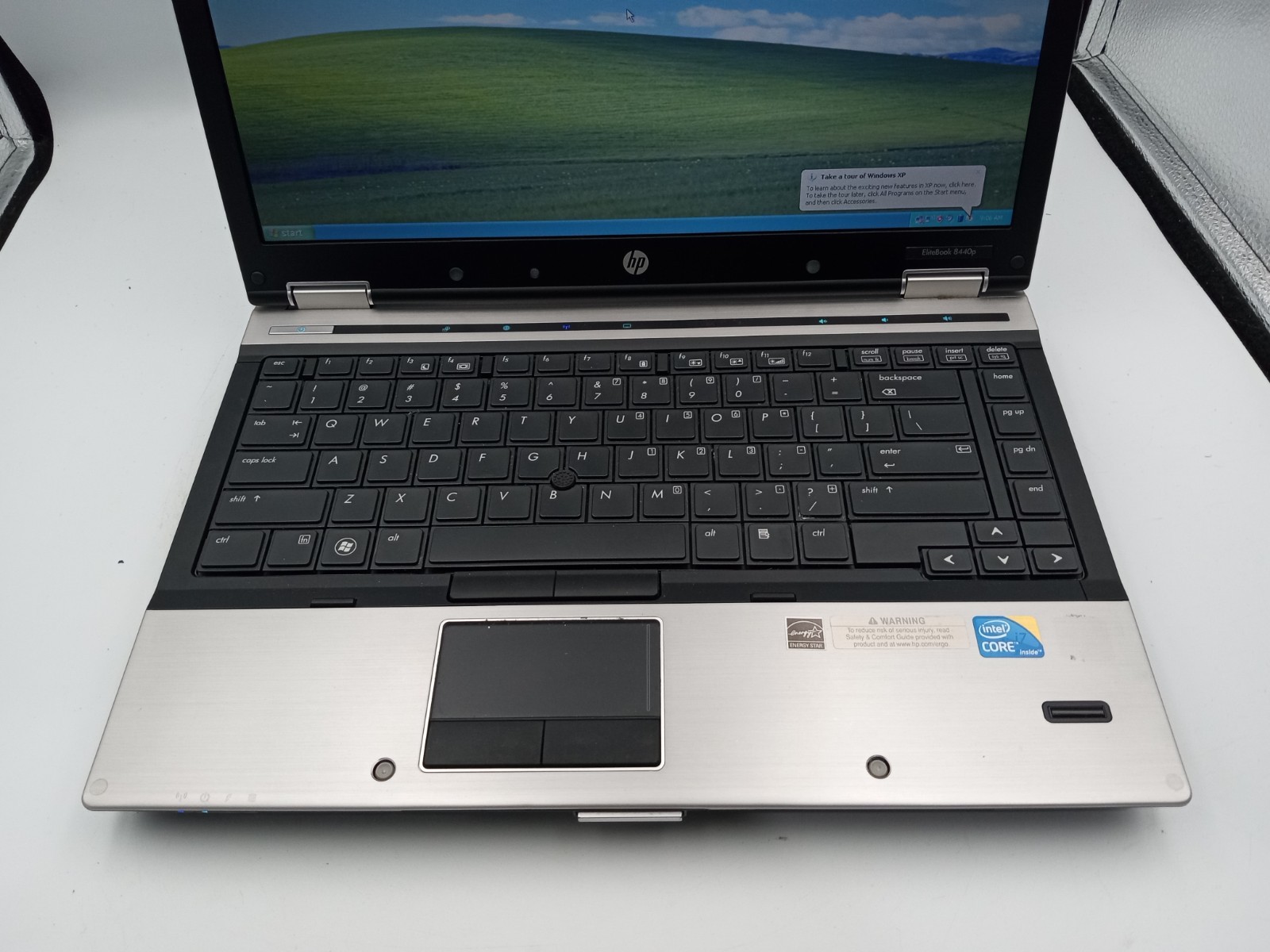 HP EliteBook 8440p 14″ Laptop Intel i7-620M 6GB RAM 160GB HDD XP NVS3100M -RR