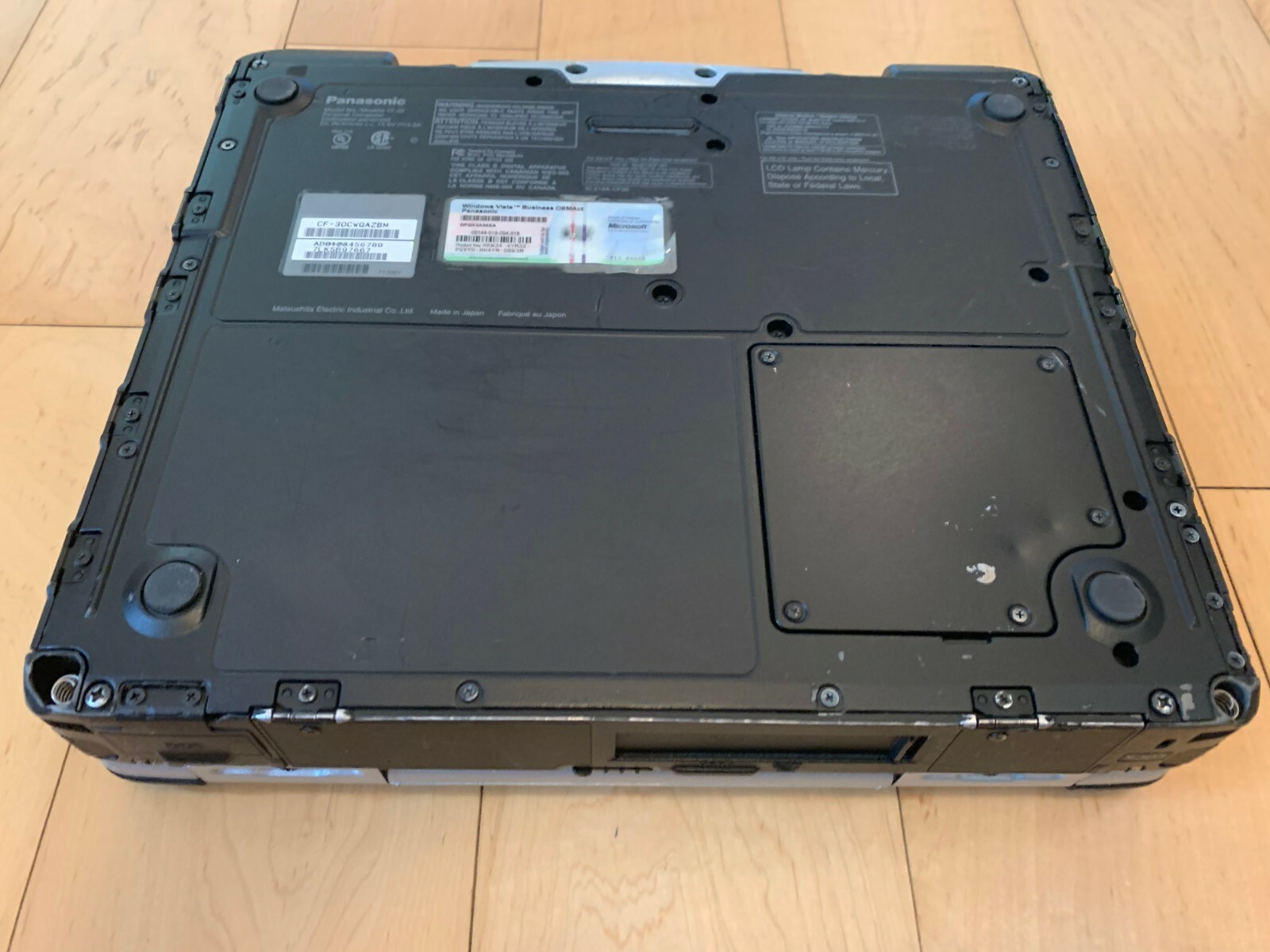PANASONIC CF-30 TOUGHBOOK 1.66GHZ LAPTOP CF30 RUGGED TOUGH BOOK 320GB WIN XP