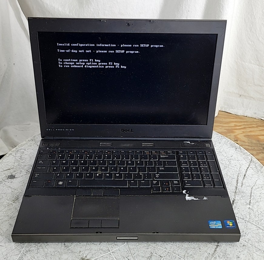 DELL PRECISION M4600 Laptop Core I7-2620M 8GB 256GB SEE NOTES