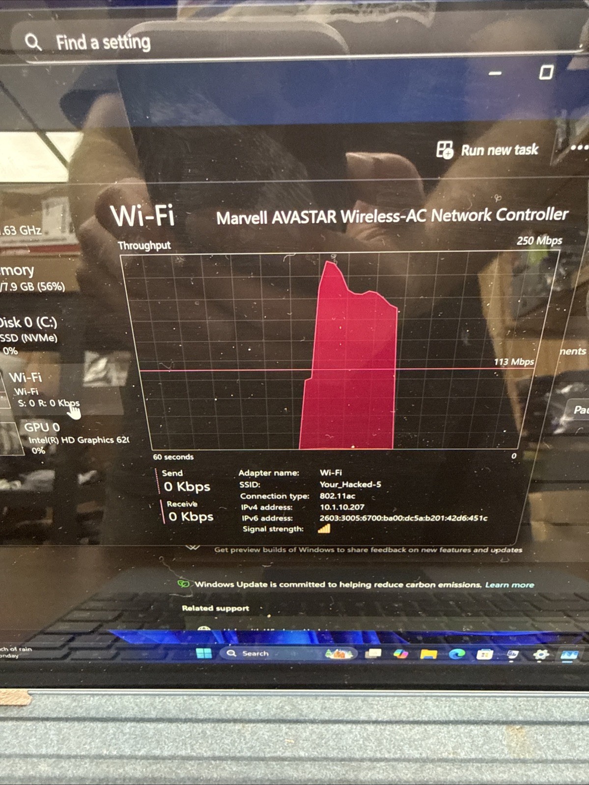 Microsoft Surface Pro 1796 Read Description!! No Charger! As Is