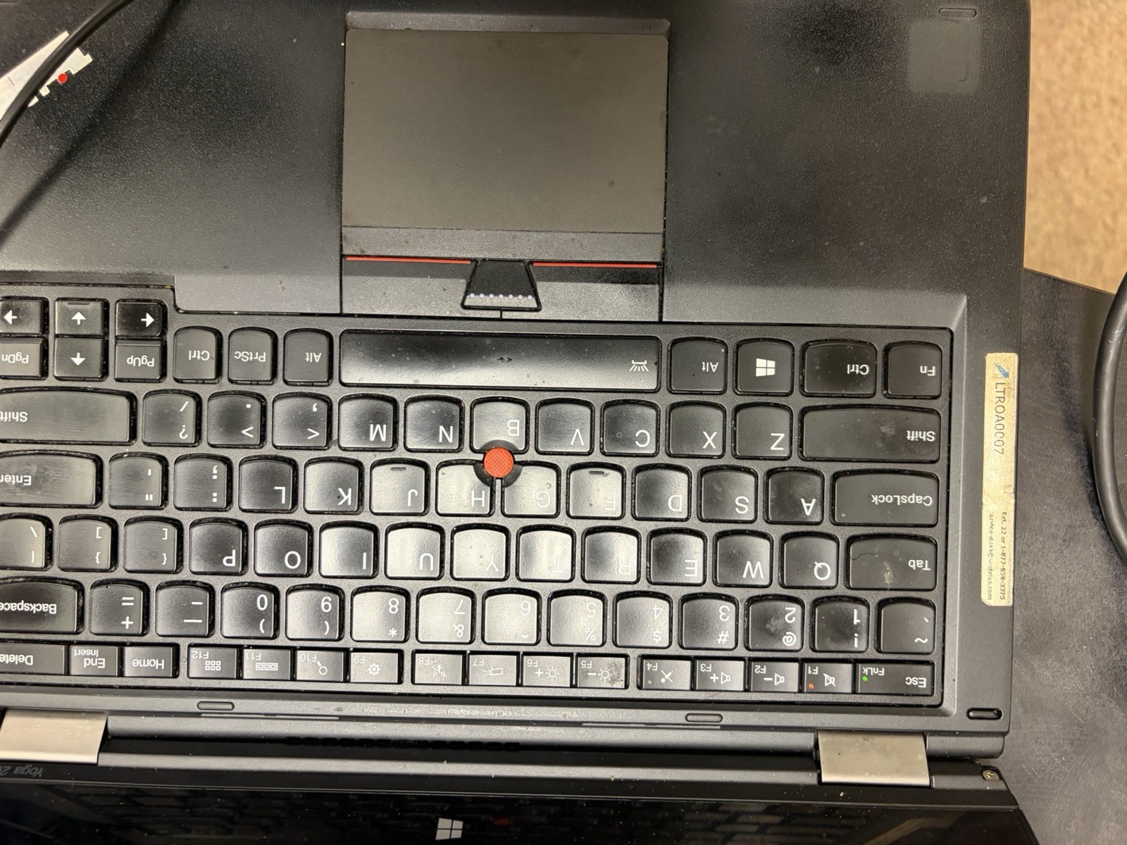 Lenovo ThinkPad X1 Carbon 6th Gen 14″ Intel i7 8GB RAM 256 SSD WITH CHARGER