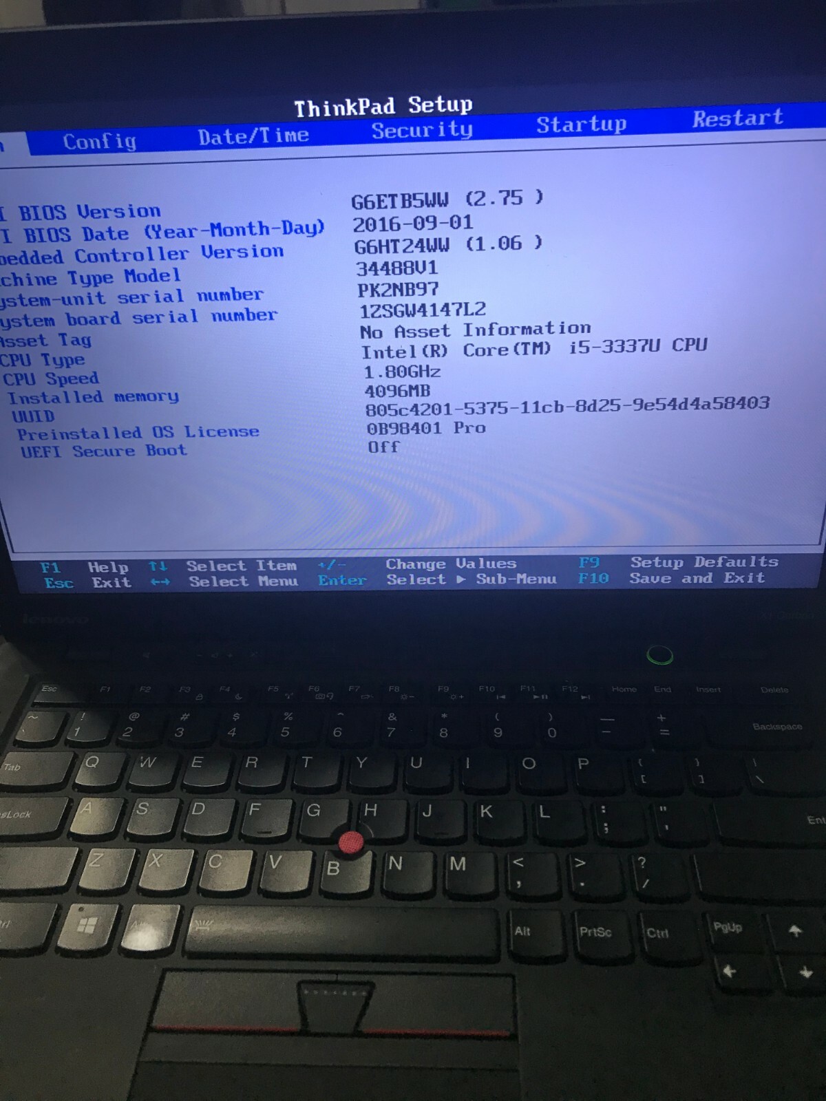 Lenovo ThinkPad X1 Carbon 14in 1st gen. 128GB , Intel Core i5 1.80GHz, 4GB…