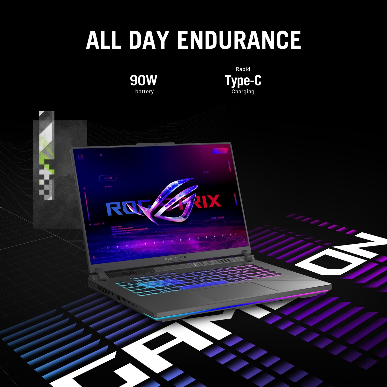 ASUS ROG Strix G16 Gaming 16 RTX 4060 i9-14900HX 16GB 1TB Win 11 H G614JVR-ES94
