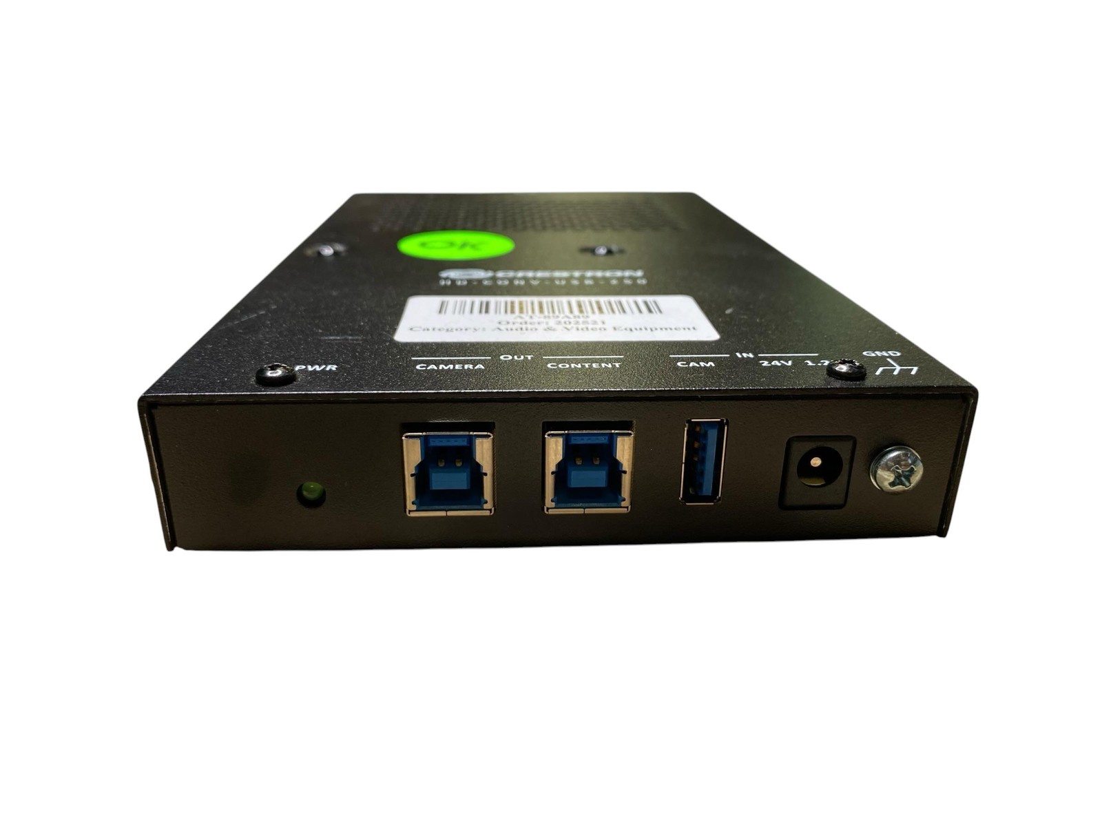 Crestron HD-CONV-USB-250 HDMI to USB Converter Model 201922005 Grade C