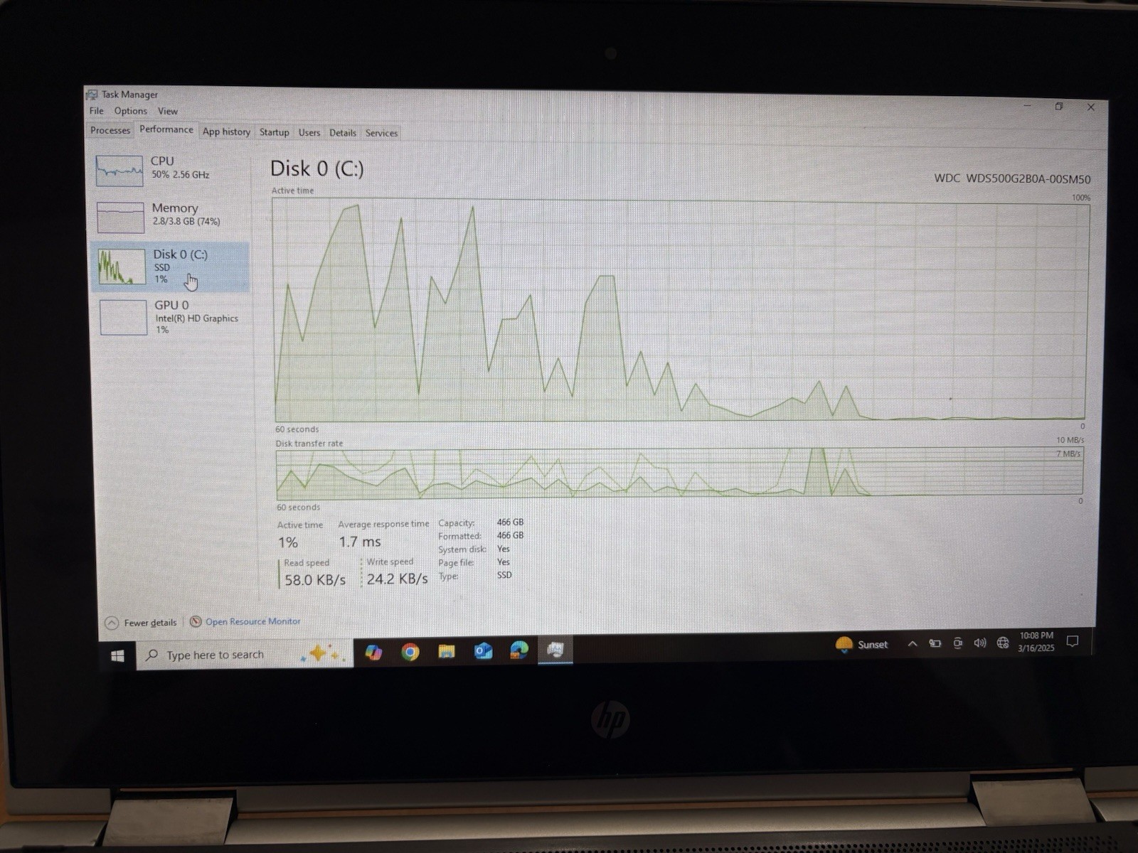 HP Pavilion x360 m1 Convertible PC m1-u001dx 4GB RAM DDR3 Intel Pentium As Is