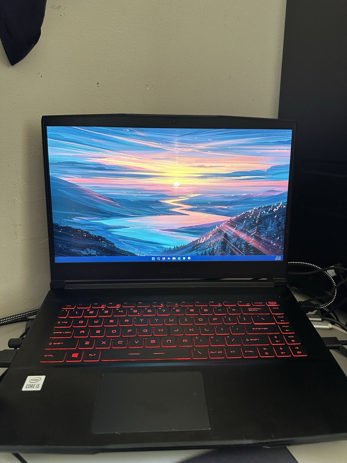 MSI Gaming Laptop with I5-10500H and RTX 3060: 15.6 in 144 hz Display