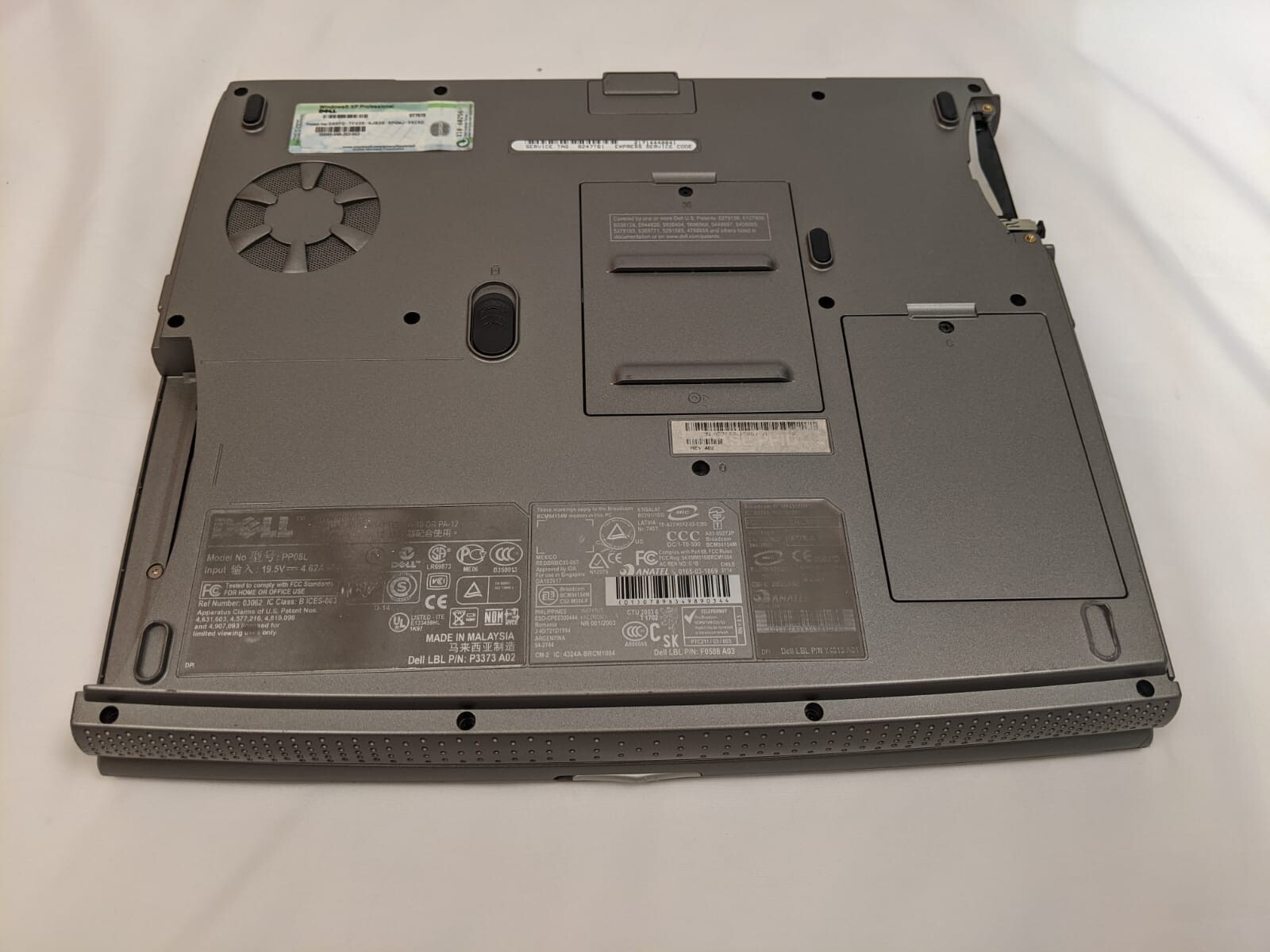 Dell Inspiron 1150 Laptop 512MB RAM No hdd read