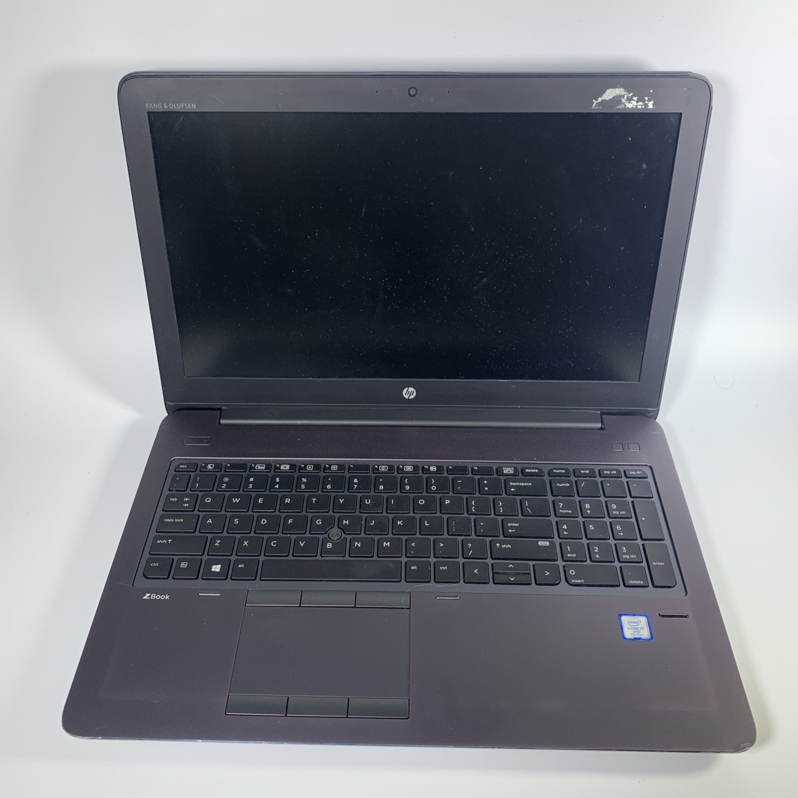 HP ZBook | 15.6 | i7- 7Th Gen Used As-is For Parts