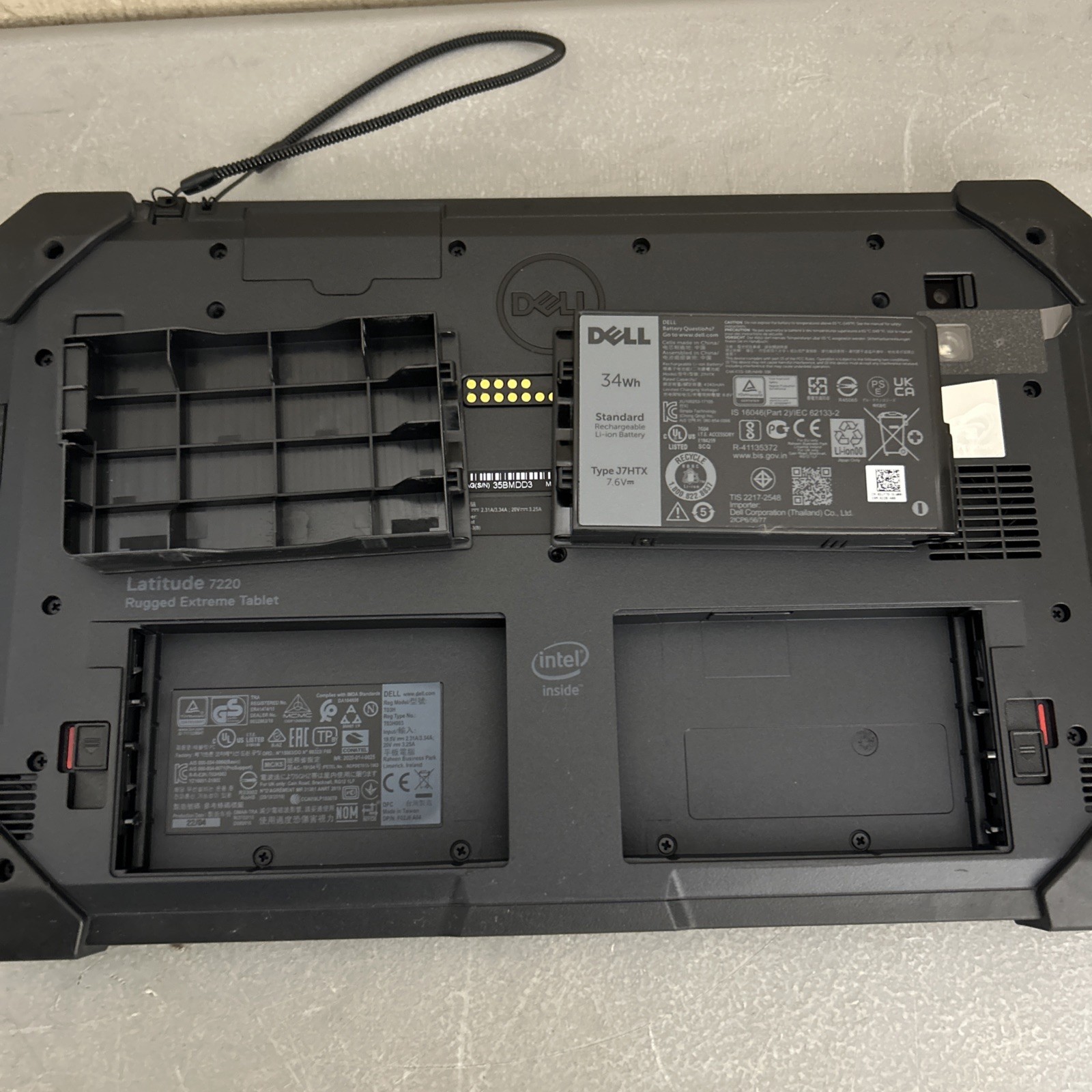 DELL Latitude 7220 Rugged Extreme Tablet Window 11