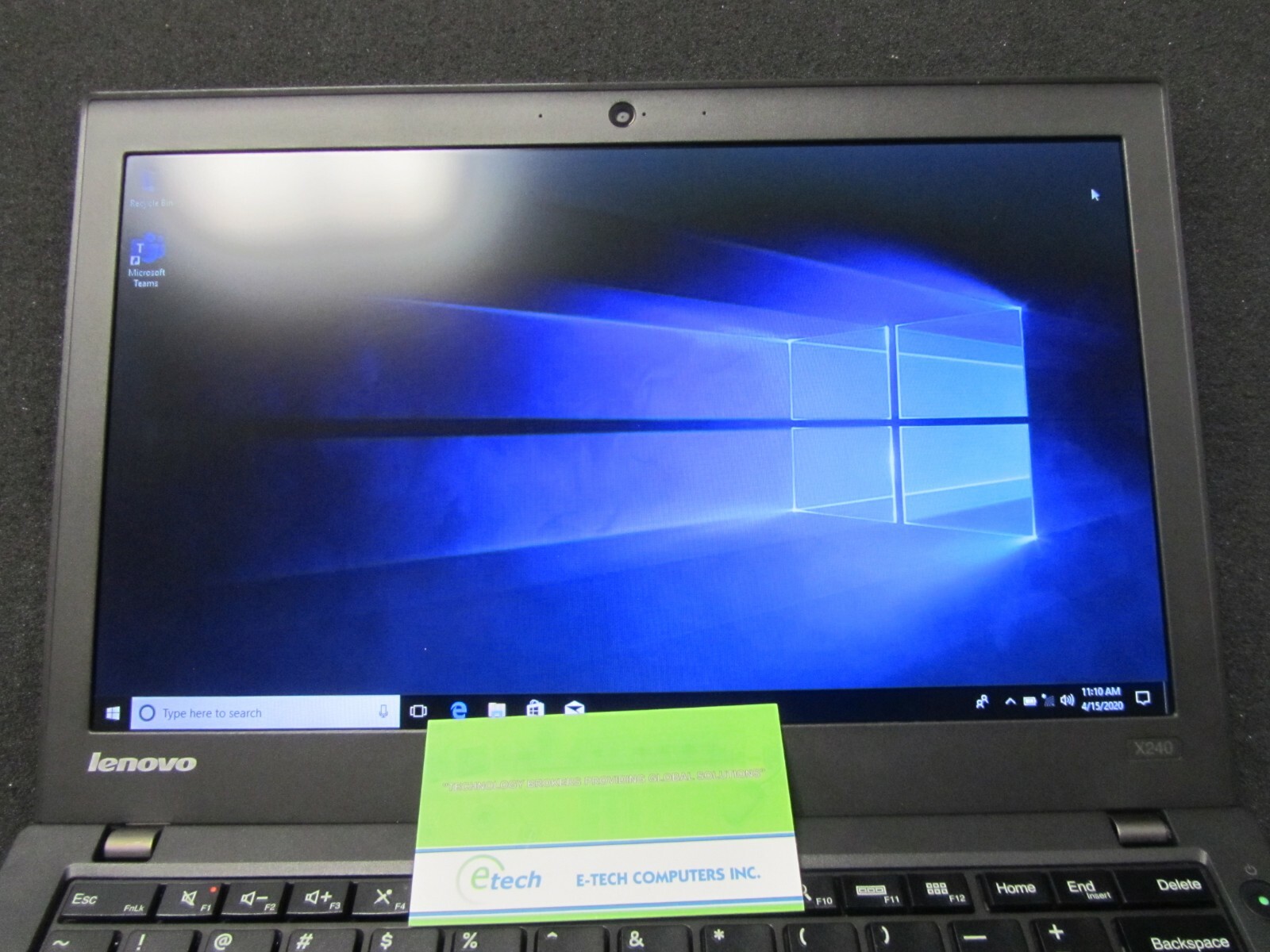 ThinkPad x240 i7-4600U 8GB 128GB SSD 12.5″ HD 1366×768 Win7 or Win10 Pro Great