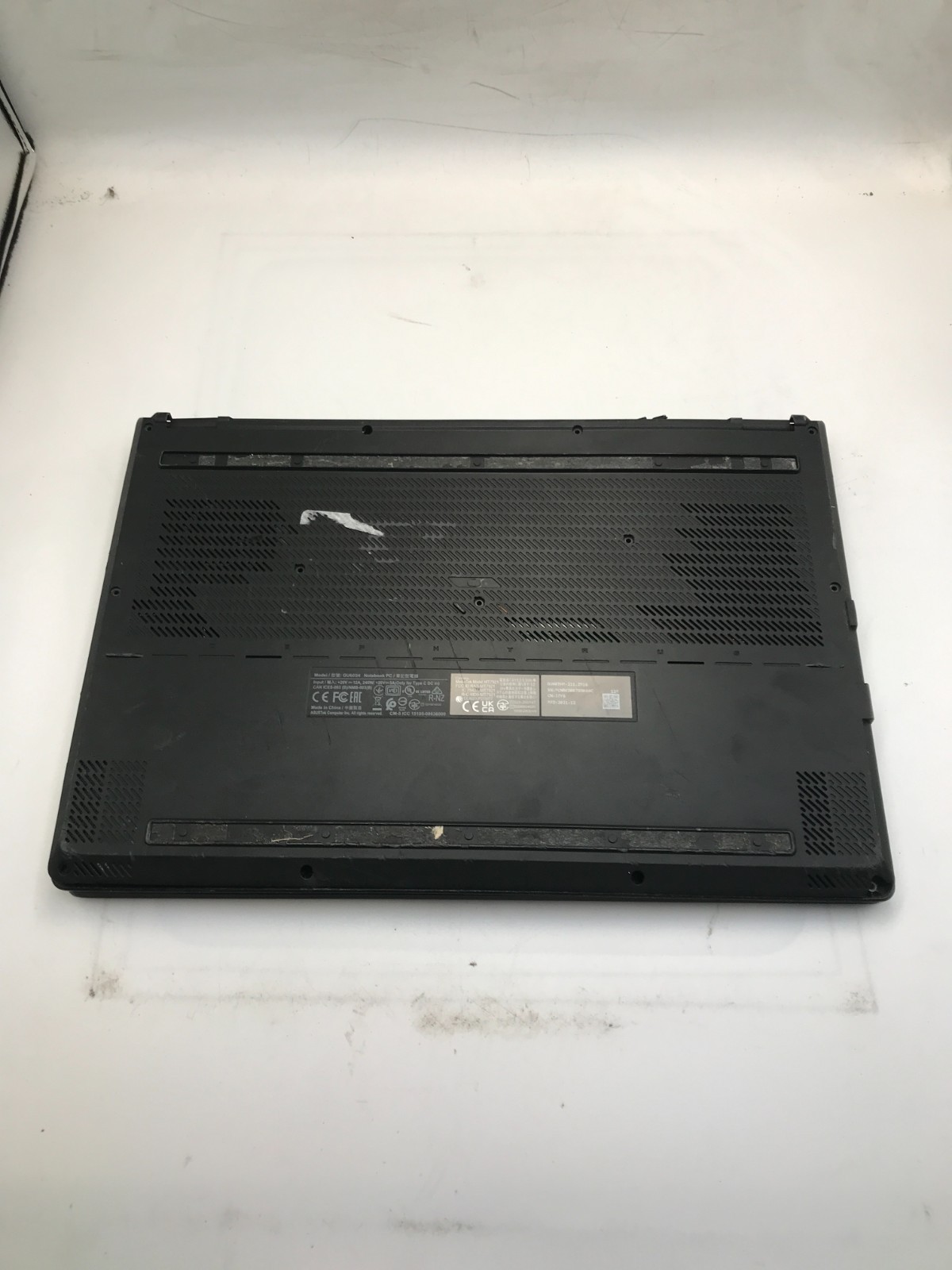 Asus ROG GU603H Zephyrus M16 16″ Intel Core i9-11900H NO RAM RTX 3060 For Parts