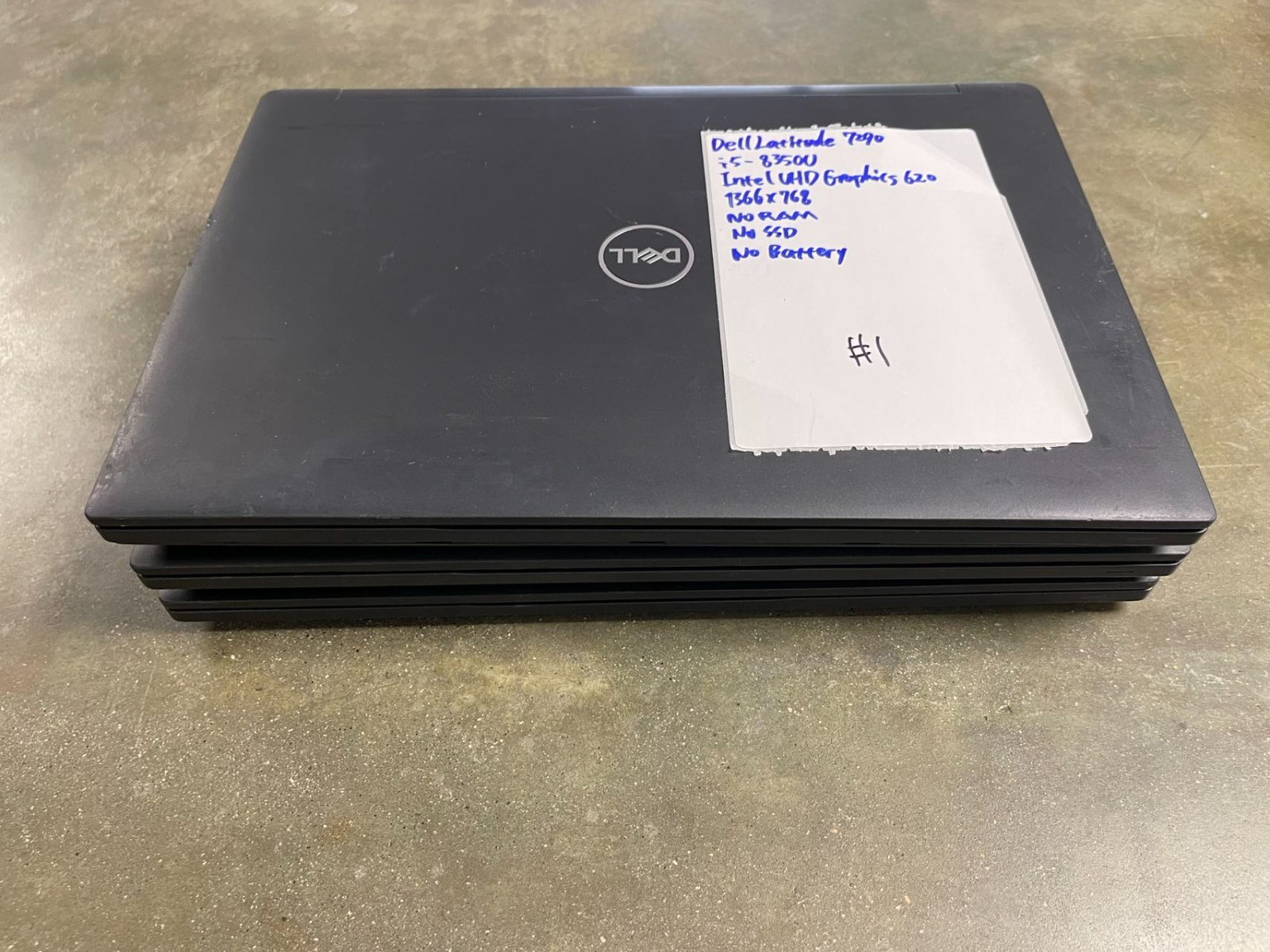LOTX3 Dell Latitude 7290 12.5″ i5-8350U Laptop MOTHERBOARD SCREEN KEYBOARD
