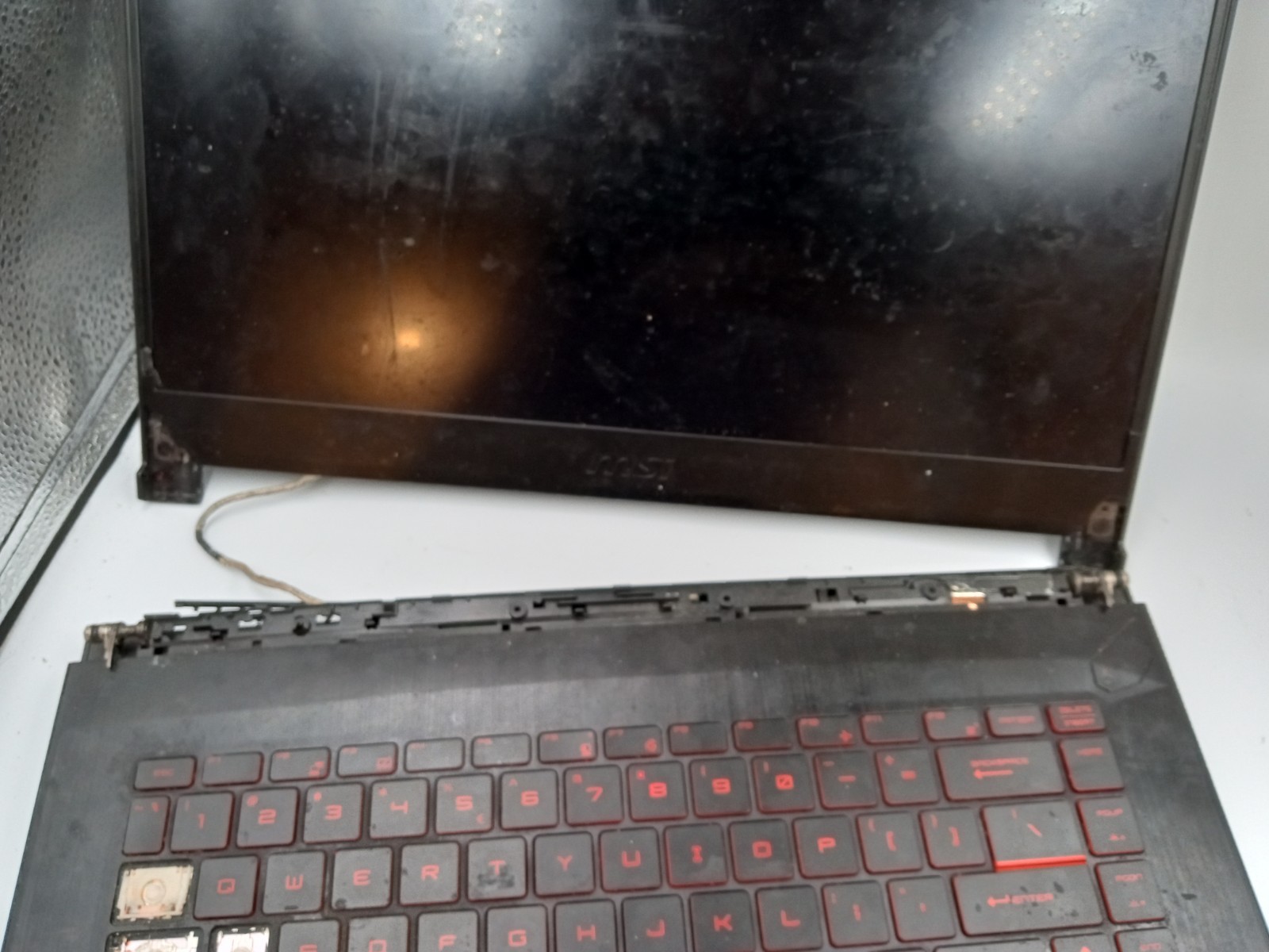 MSI GF53 Thin 10SC 15.6″ Laptop Intel i5-10300H Nvidia GTX 1650 – PARTS – READ!