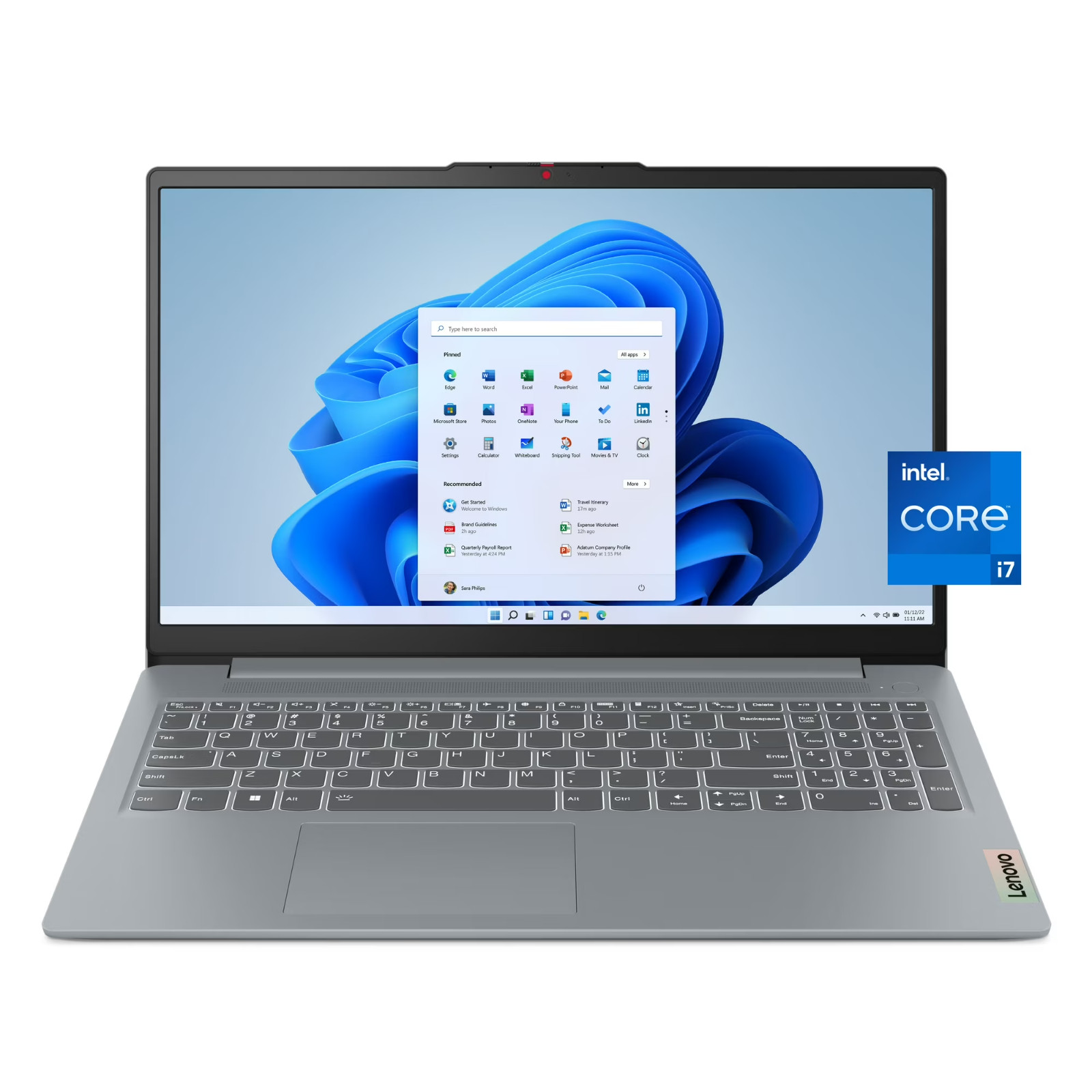 Lenovo IdeaPad Slim 3i 15.6″, FHD Touchscreen, Intel Core i7, 16GB 82X700HUUS