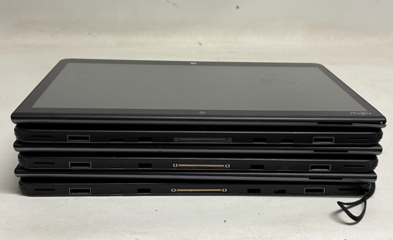 Fujitsu Stylistic Q775 13.3″ (i5-5300u – 4GB RAM – NO OS/HDD) – Lot of 6