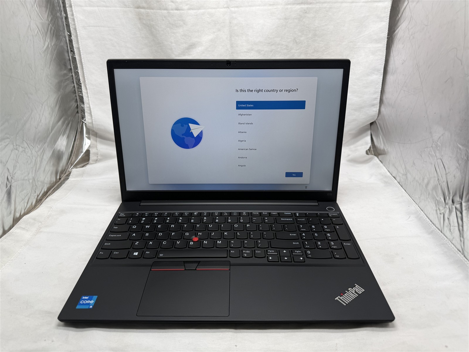 Lenovo ThinkPad E15 Gen 2 Laptop Intel i5-1135G7 16GB RAM 256GB NVMe Windows 11