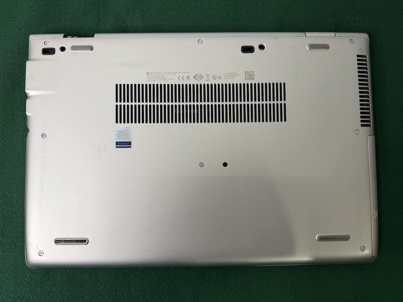 HP PROBOOK 650 G5 15.6″ i5-8265U 8GB RAM 256GB SSD 60%-80% battery health